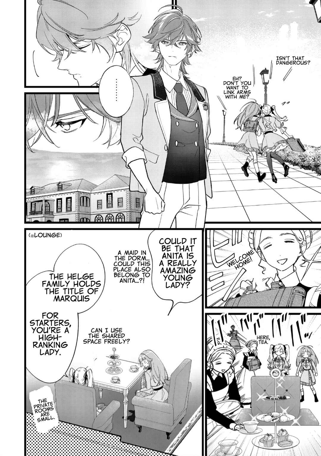 Page 9 Chapter 3 Doteihen Reijou ni Hyoui Shita 800-nen Mae no Akujo wa Hissori Seishun wo Tanoshinde Iru