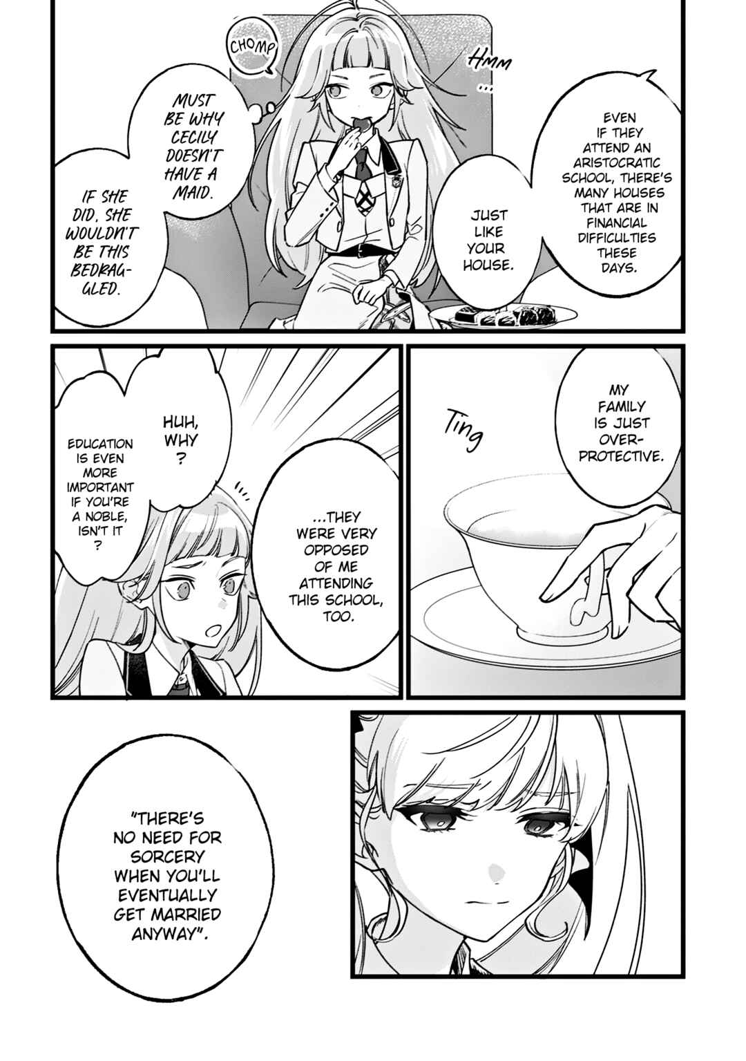 Page 10 Chapter 3 Doteihen Reijou ni Hyoui Shita 800-nen Mae no Akujo wa Hissori Seishun wo Tanoshinde Iru
