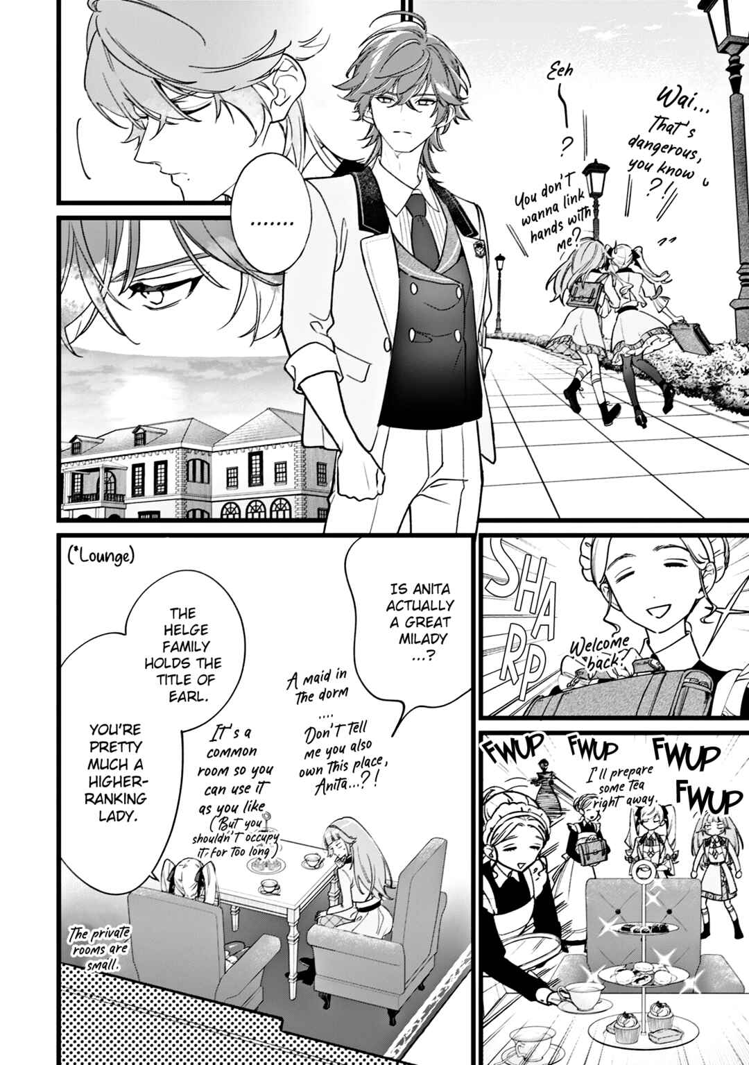 Page 9 Chapter 3 Doteihen Reijou ni Hyoui Shita 800-nen Mae no Akujo wa Hissori Seishun wo Tanoshinde Iru
