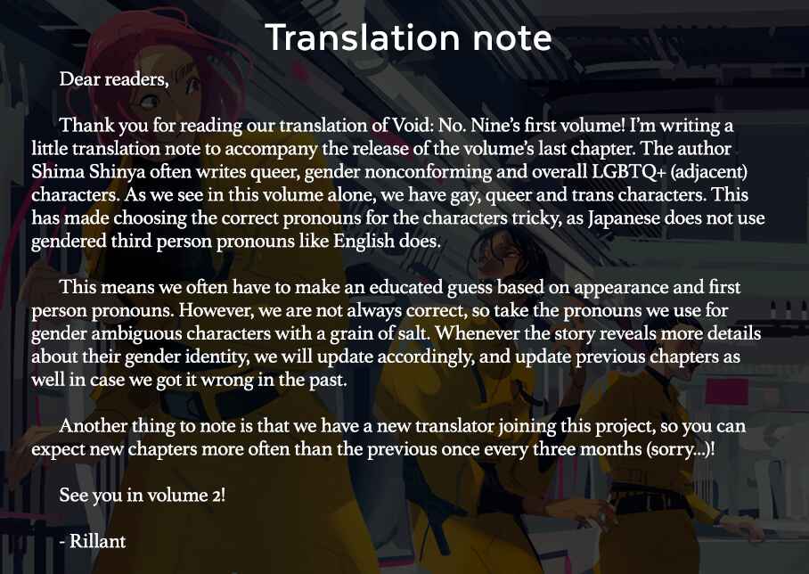 Page 42 Chapter 6 Void: No. Nine - 9-banme no Utsuro