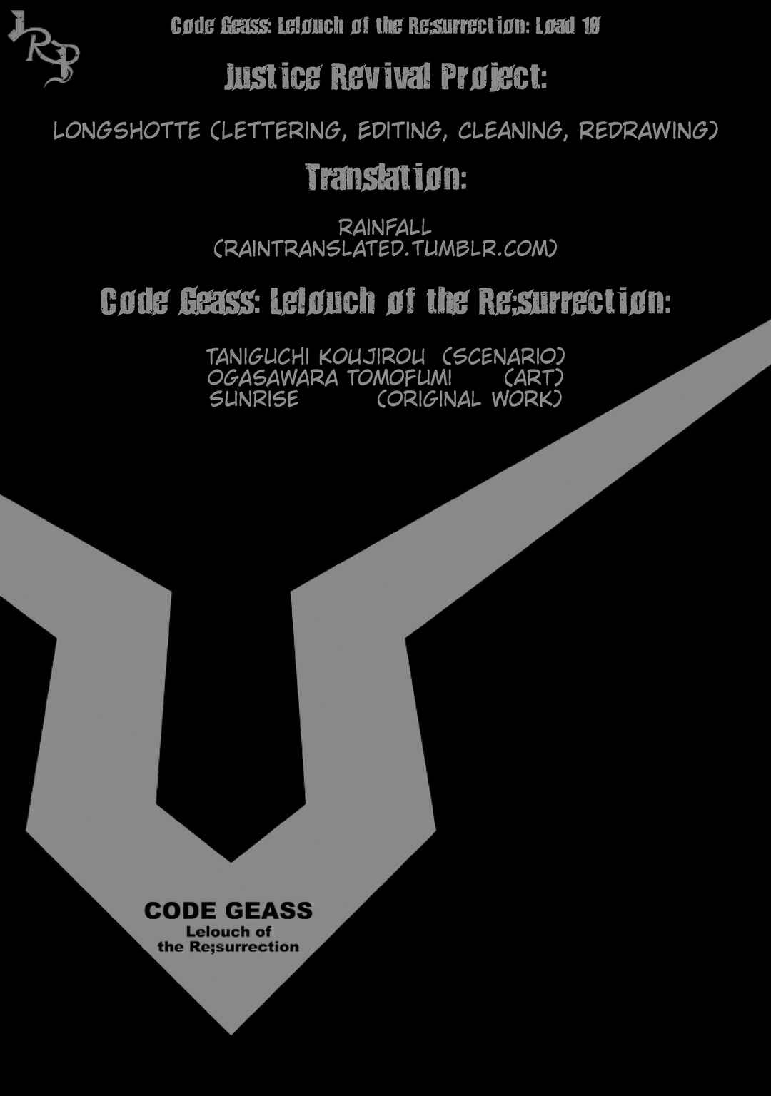Page 37 Chapter 10 Code Geass: Lelouch of the Re;surrection