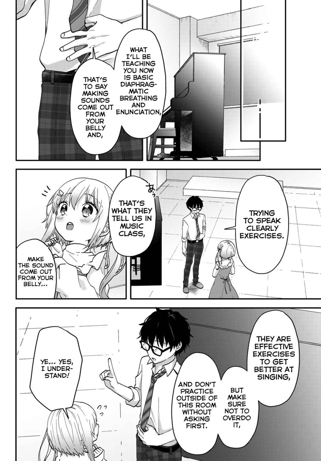 Page 15 Chapter 3 Chiisana Kimi to, Koe wo Tooku ni