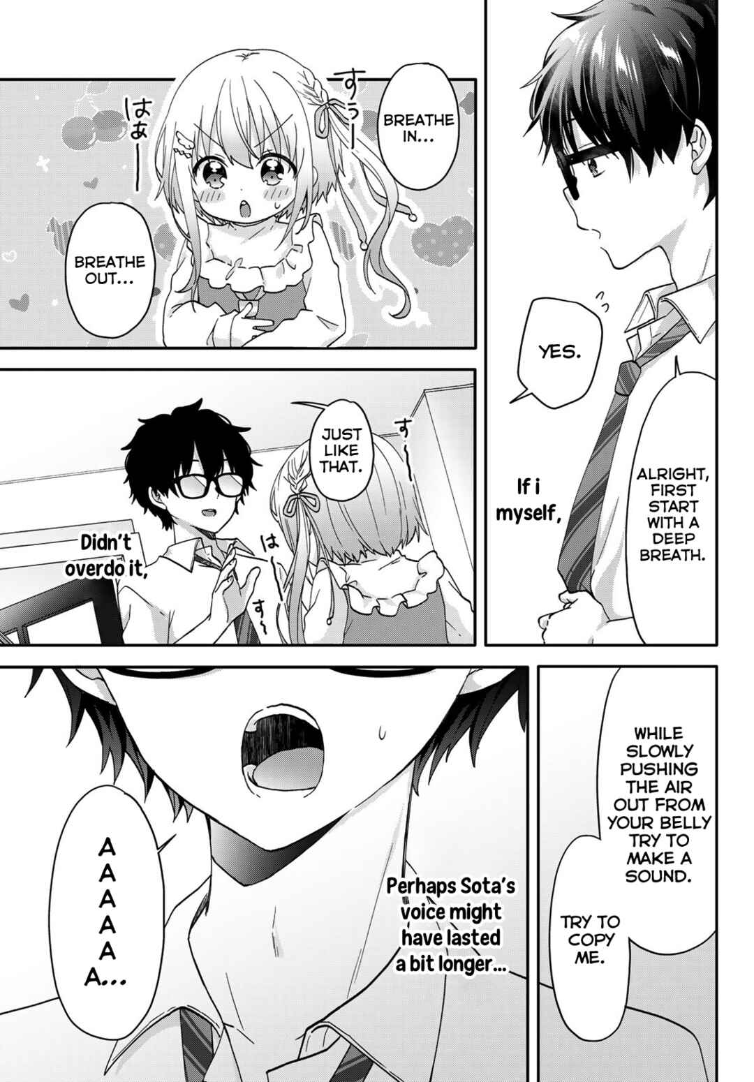Page 16 Chapter 3 Chiisana Kimi to, Koe wo Tooku ni