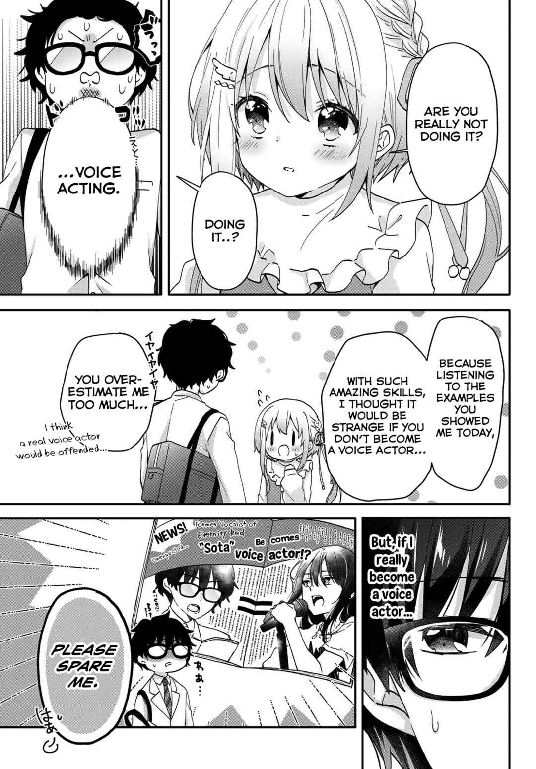 Page 8 Chapter 4 Chiisana Kimi to, Koe wo Tooku ni