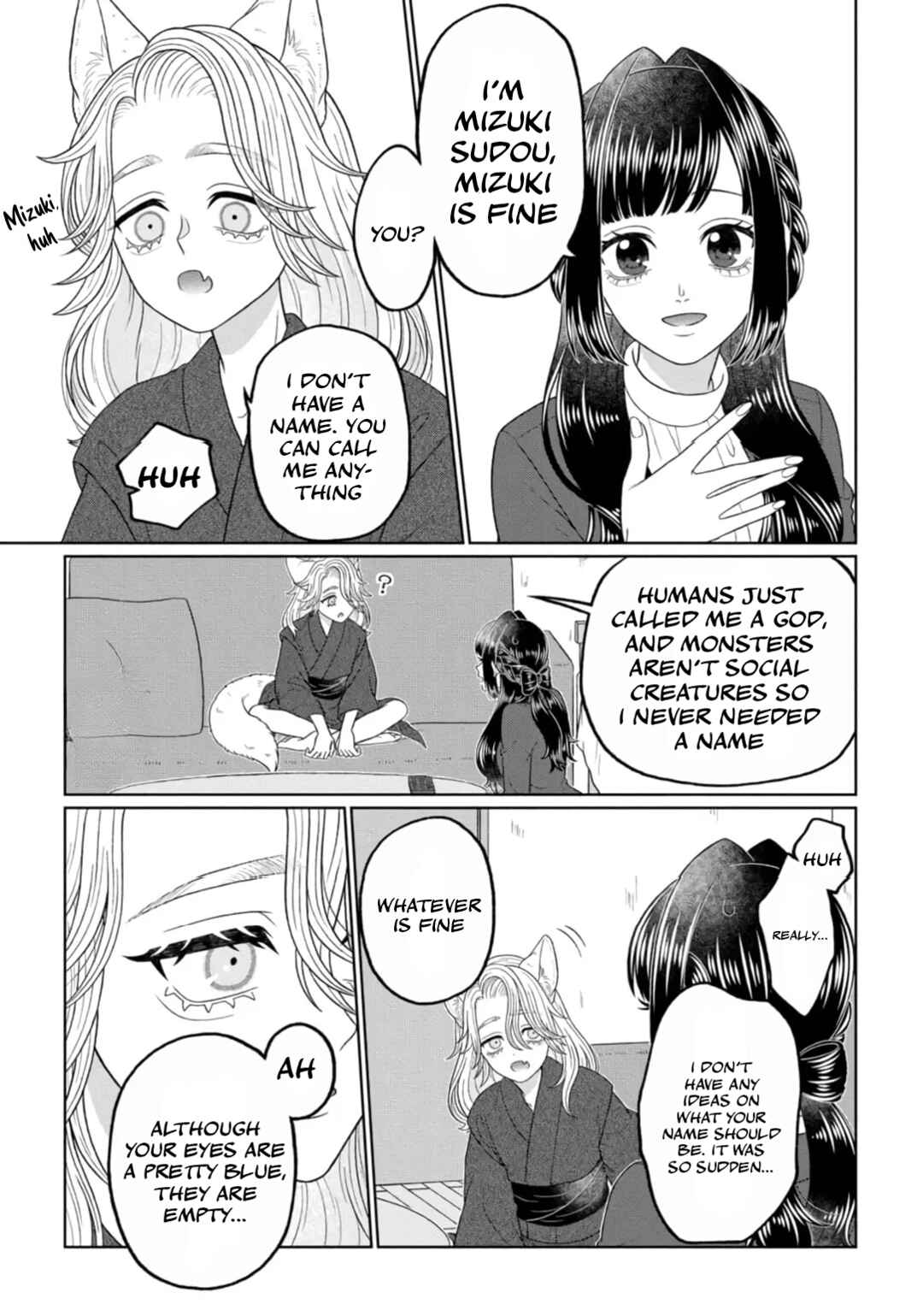 Page 10 Chapter 2 Watashi Dake no Kami-sama ~Chikara no Kaifuku no Tame ni Kiss wo Nedarareteimasu~
