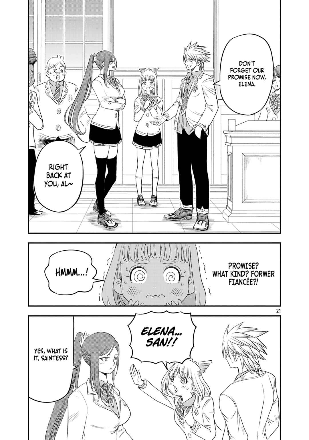 Page 24 Chapter 6 Hametsu Flag Kaihi no Tame Yamaoku e Hikikomotteita Saikyou no Akuyaku wa, Tasuketa Heroine ni Yotte Omotebutai e Tatasareru