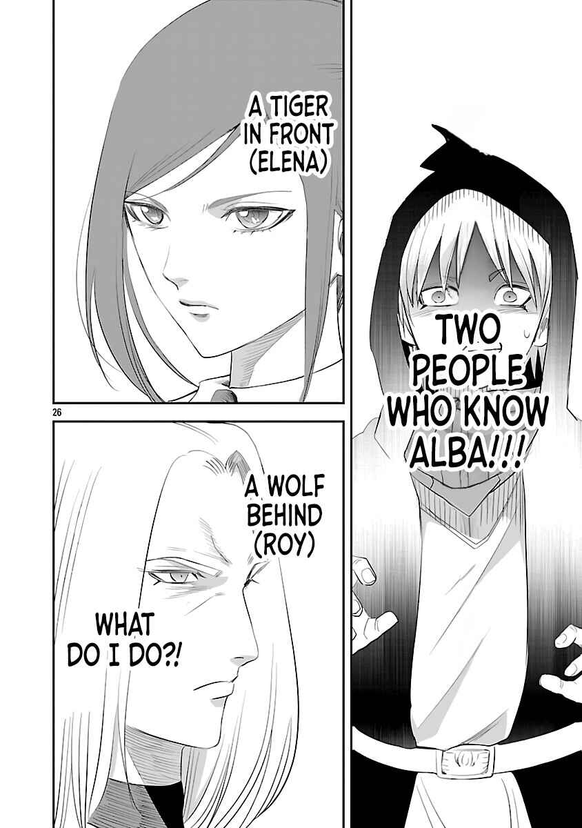 Page 28 Chapter 5 Hametsu Flag Kaihi no Tame Yamaoku e Hikikomotteita Saikyou no Akuyaku wa, Tasuketa Heroine ni Yotte Omotebutai e Tatasareru