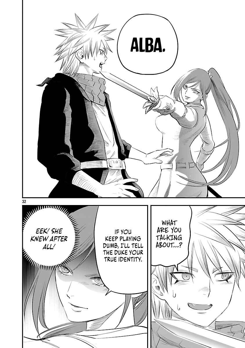 Page 34 Chapter 5 Hametsu Flag Kaihi no Tame Yamaoku e Hikikomotteita Saikyou no Akuyaku wa, Tasuketa Heroine ni Yotte Omotebutai e Tatasareru