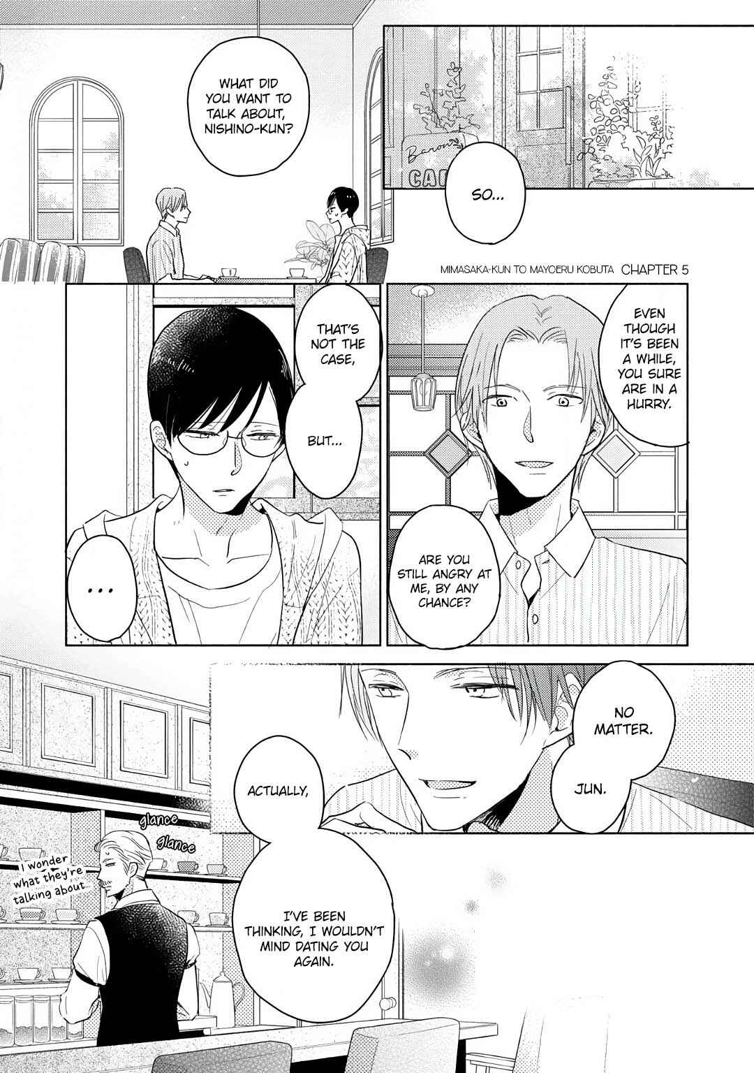 Page 9 Chapter 5 Mimasaka-kun to Mayoeru Kobuta