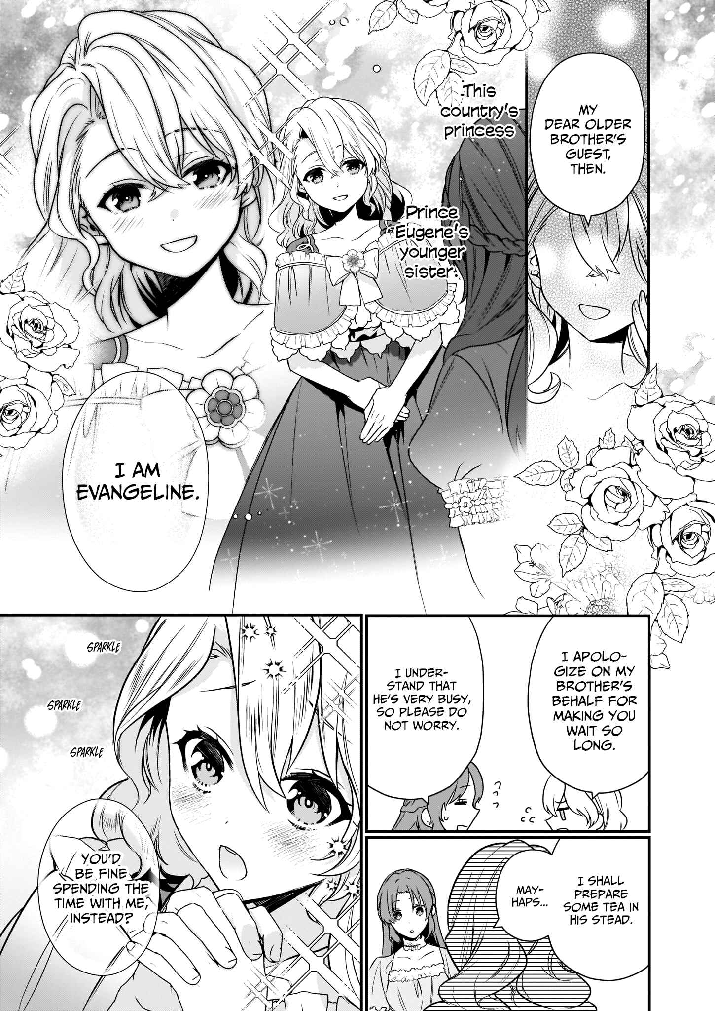 Page 10 Chapter 2 Shiganai Tensei Reijou wa Heion ni Kurashitai