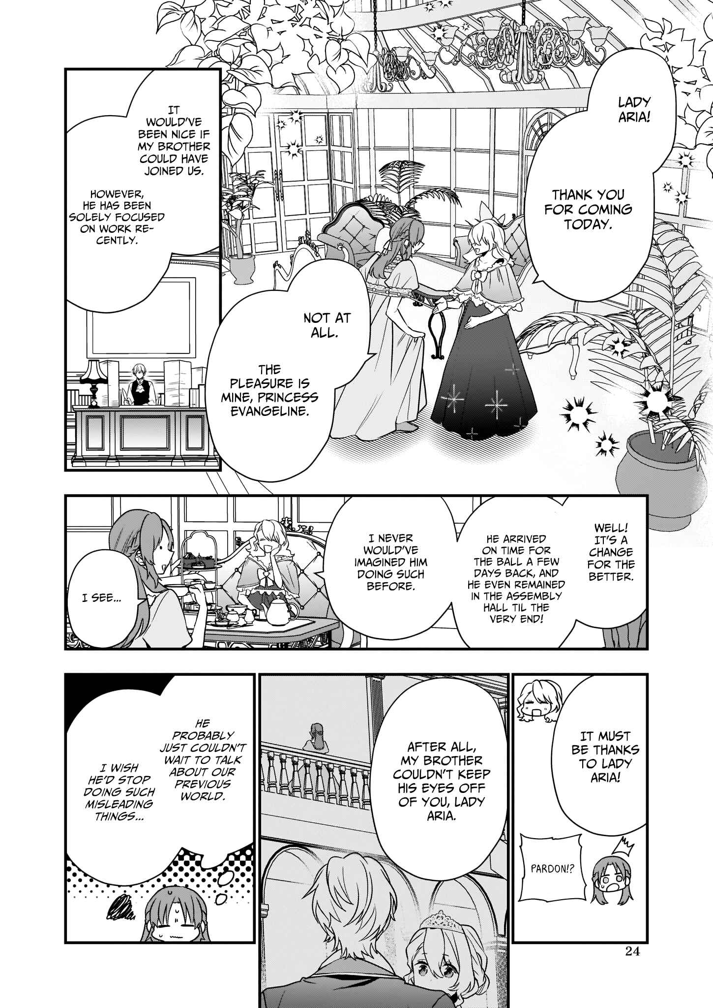 Page 11 Chapter 5 Shiganai Tensei Reijou wa Heion ni Kurashitai