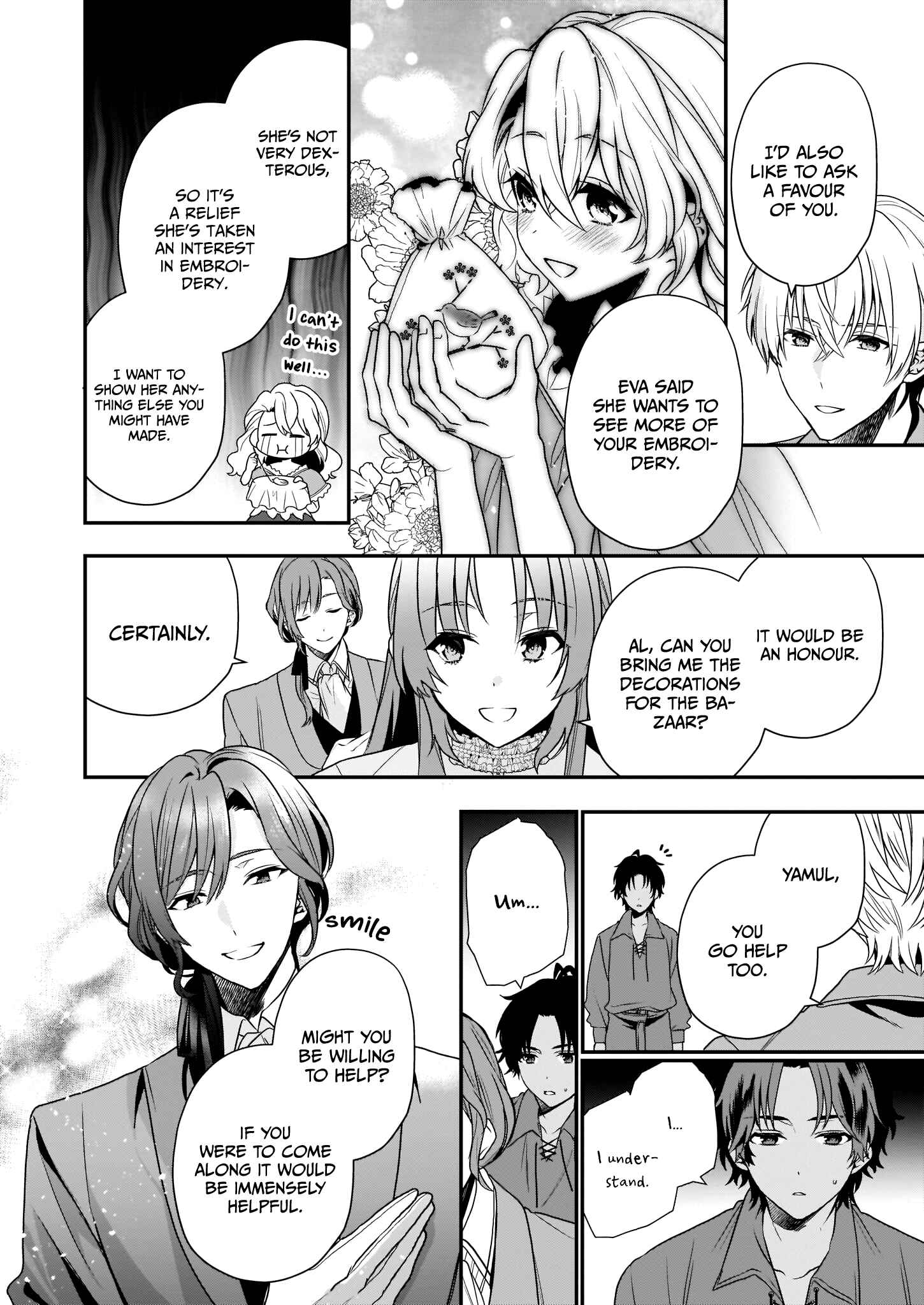 Page 11 Chapter 3 Shiganai Tensei Reijou wa Heion ni Kurashitai