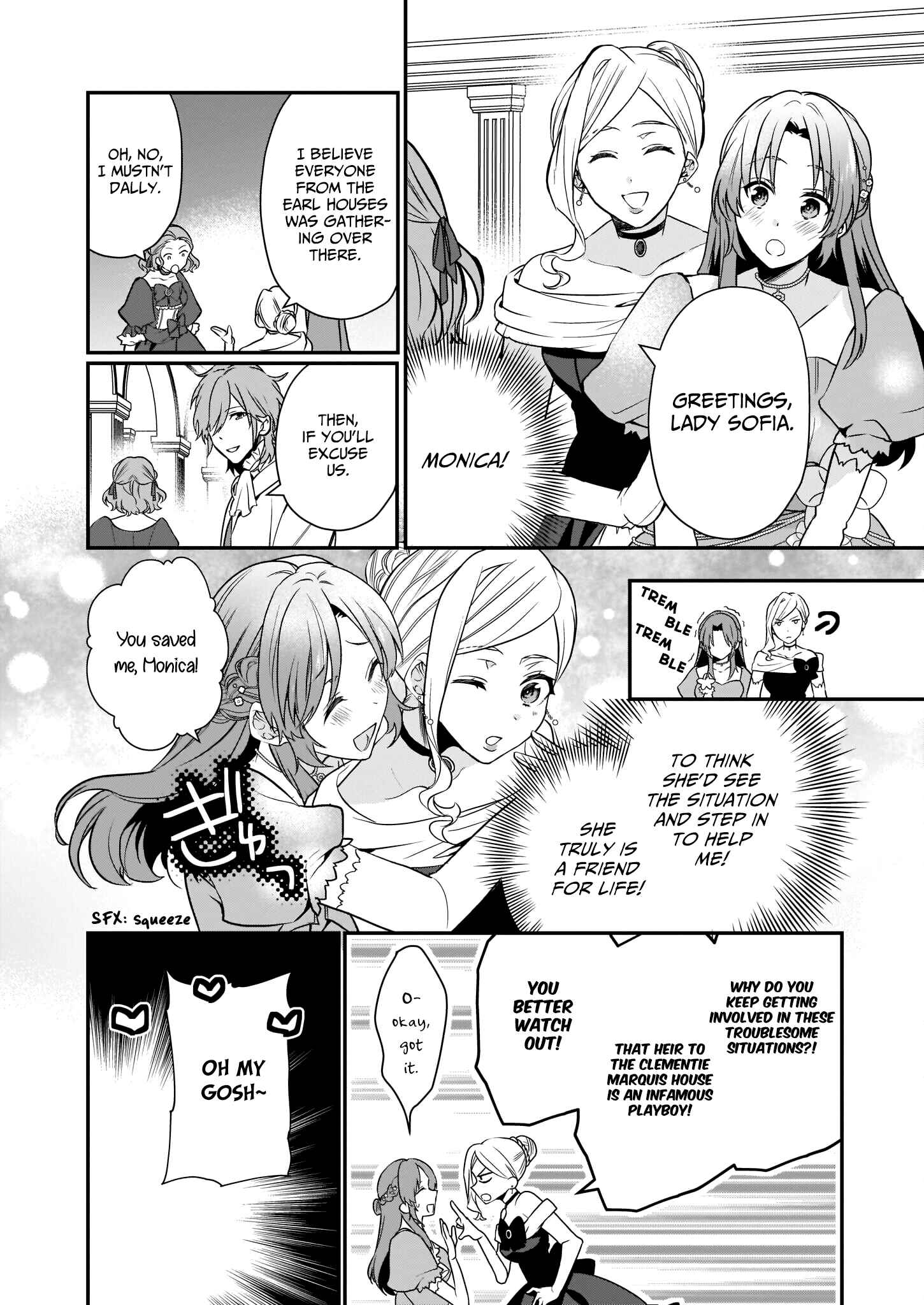 Page 5 Chapter 4 Shiganai Tensei Reijou wa Heion ni Kurashitai