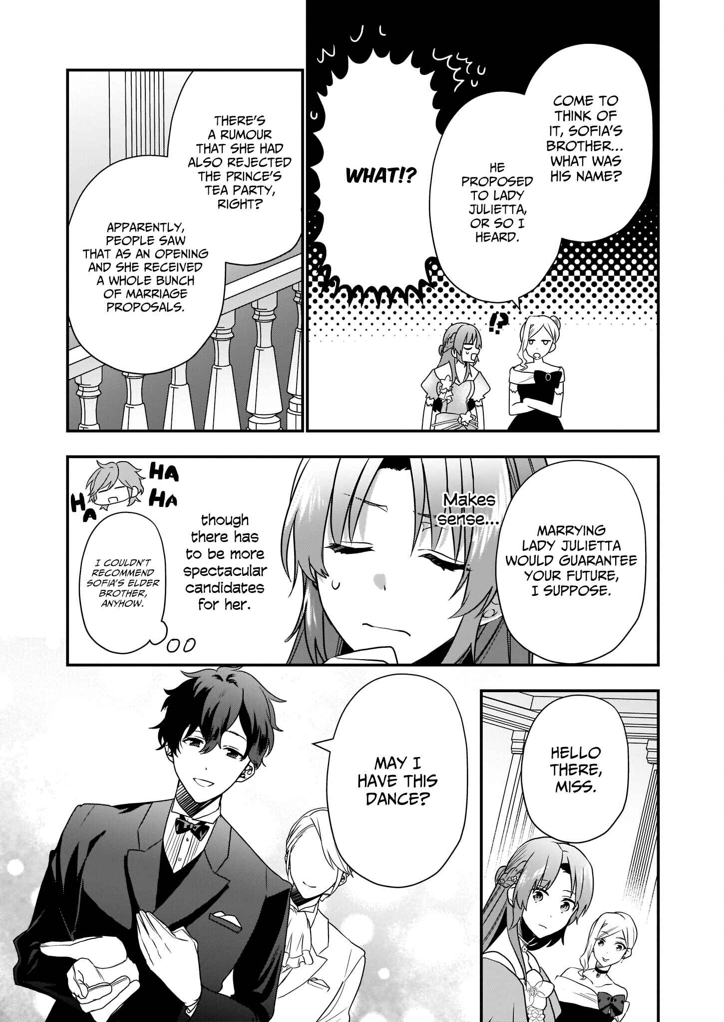 Page 7 Chapter 4 Shiganai Tensei Reijou wa Heion ni Kurashitai
