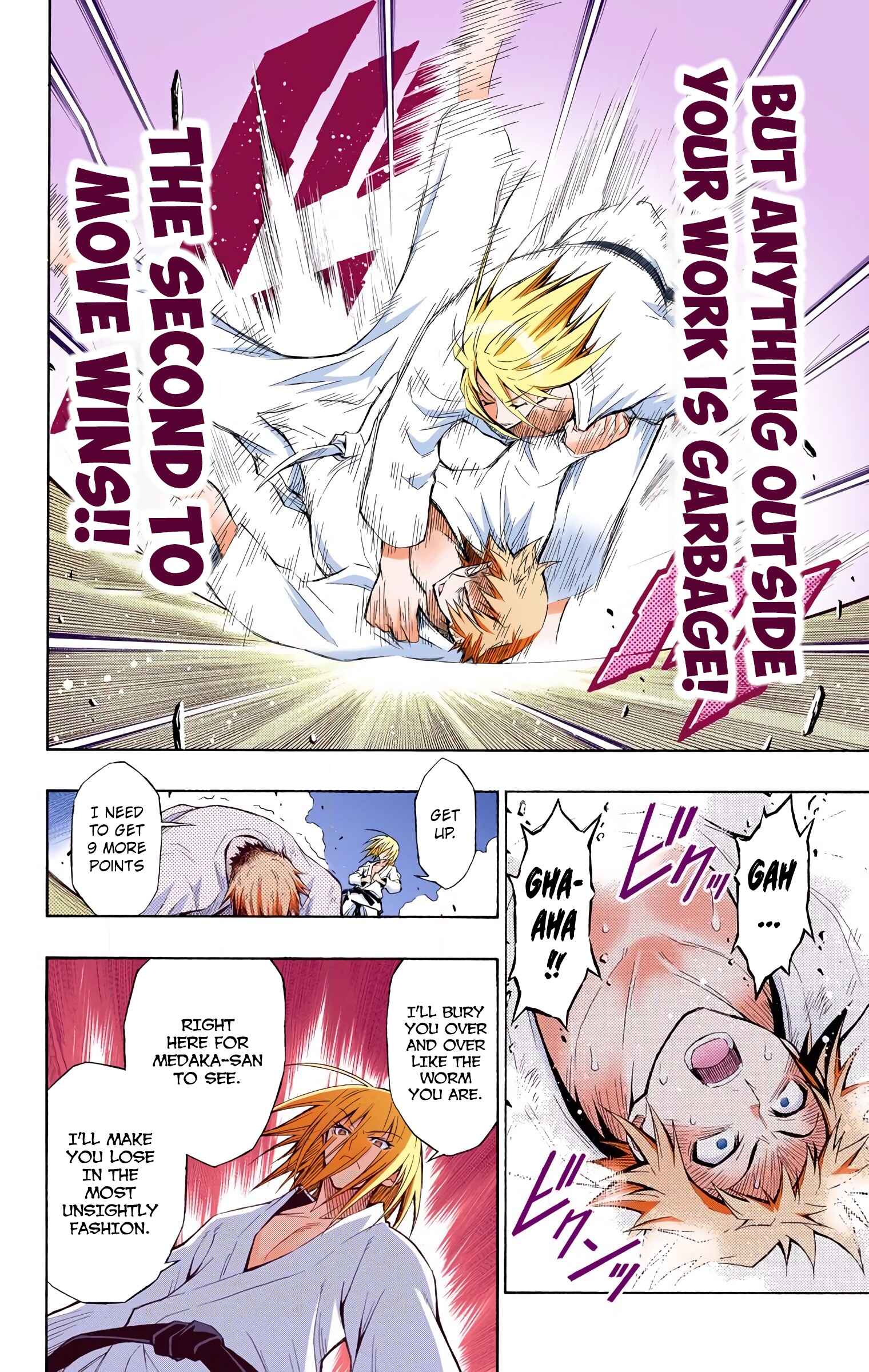 Page 4 Chapter 6 Medaka Box (Official Colored)