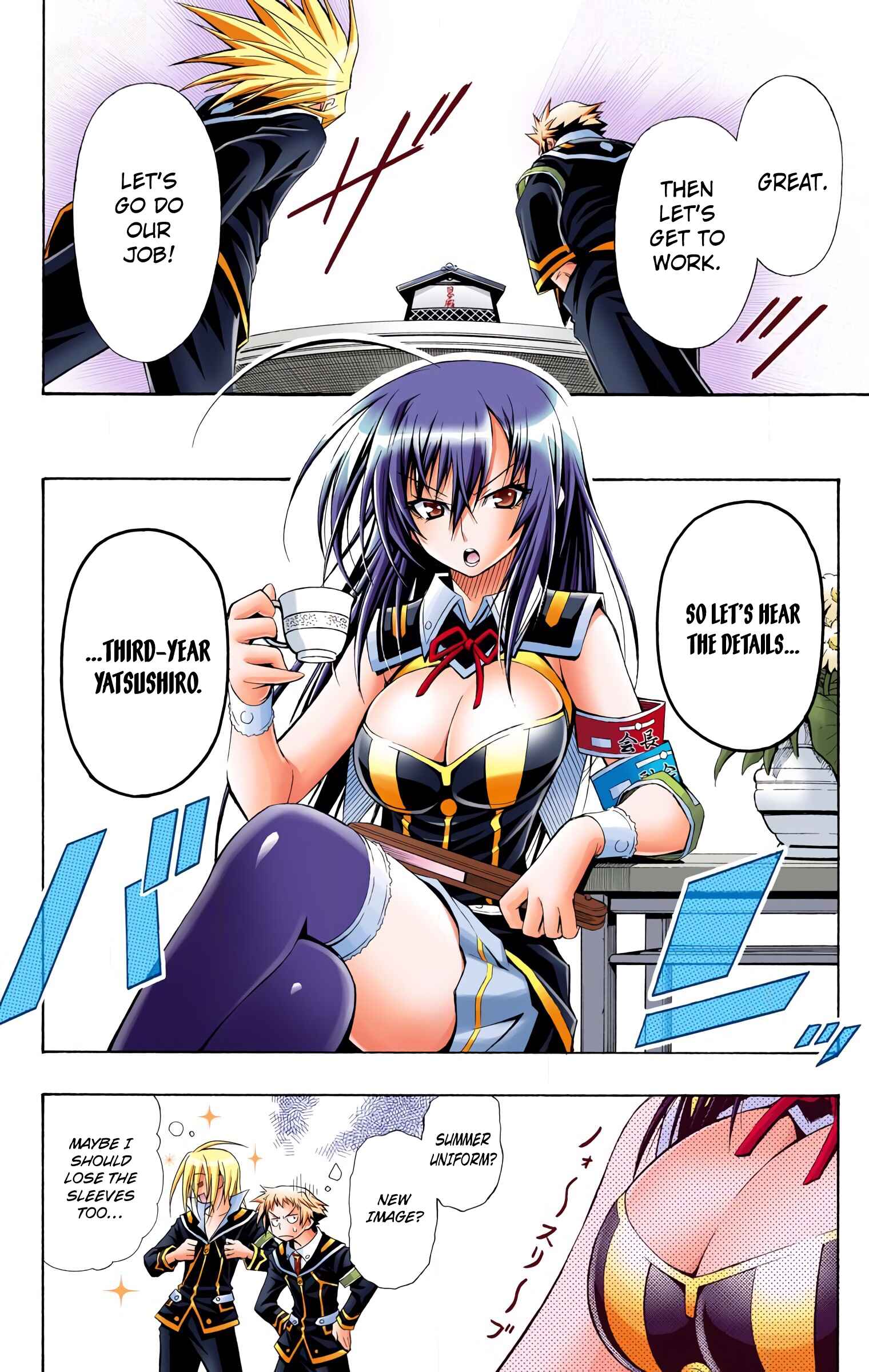 Page 4 Chapter 7 Medaka Box (Official Colored)