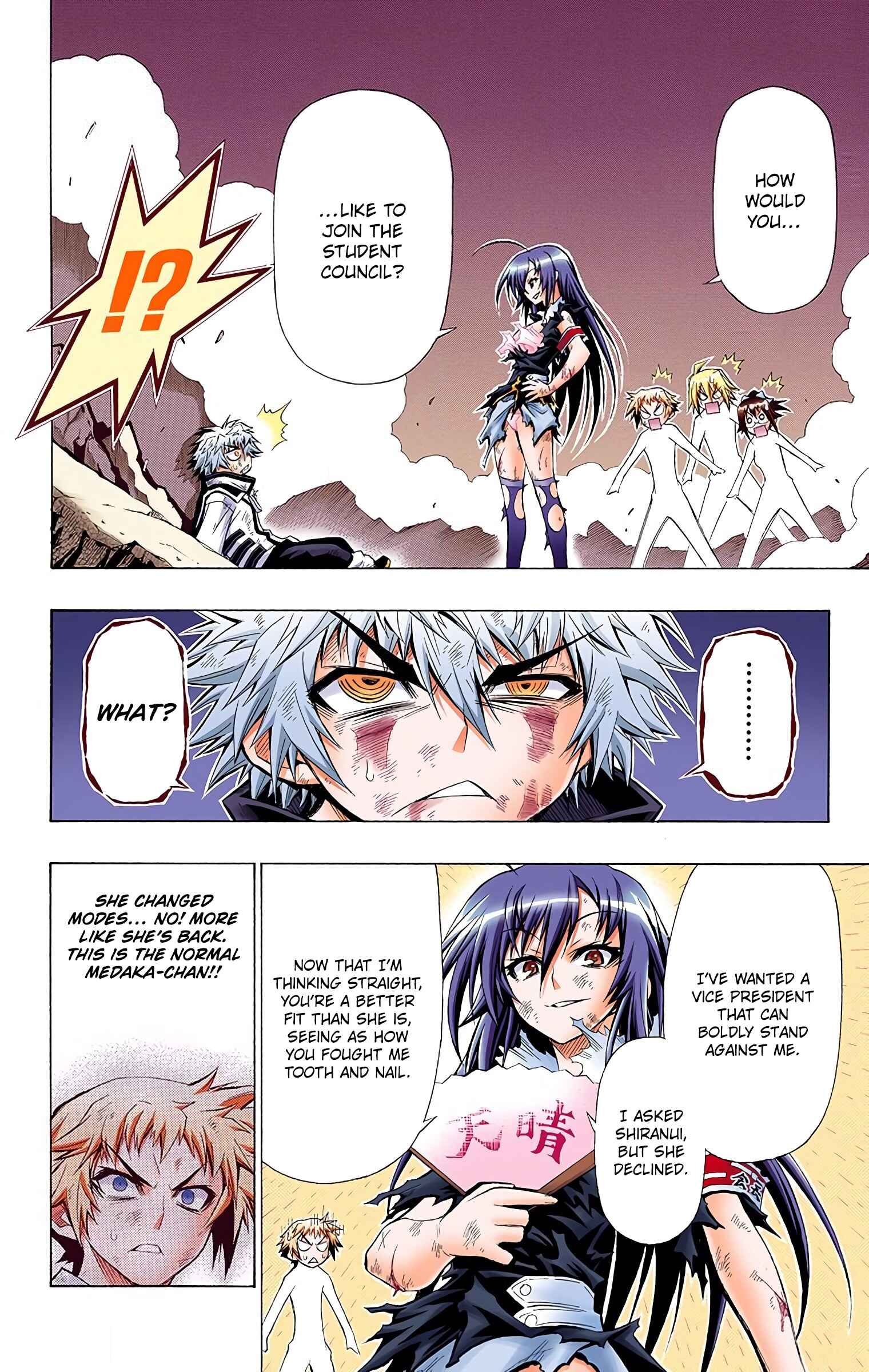 Page 13 Chapter 21 Medaka Box (Official Colored)