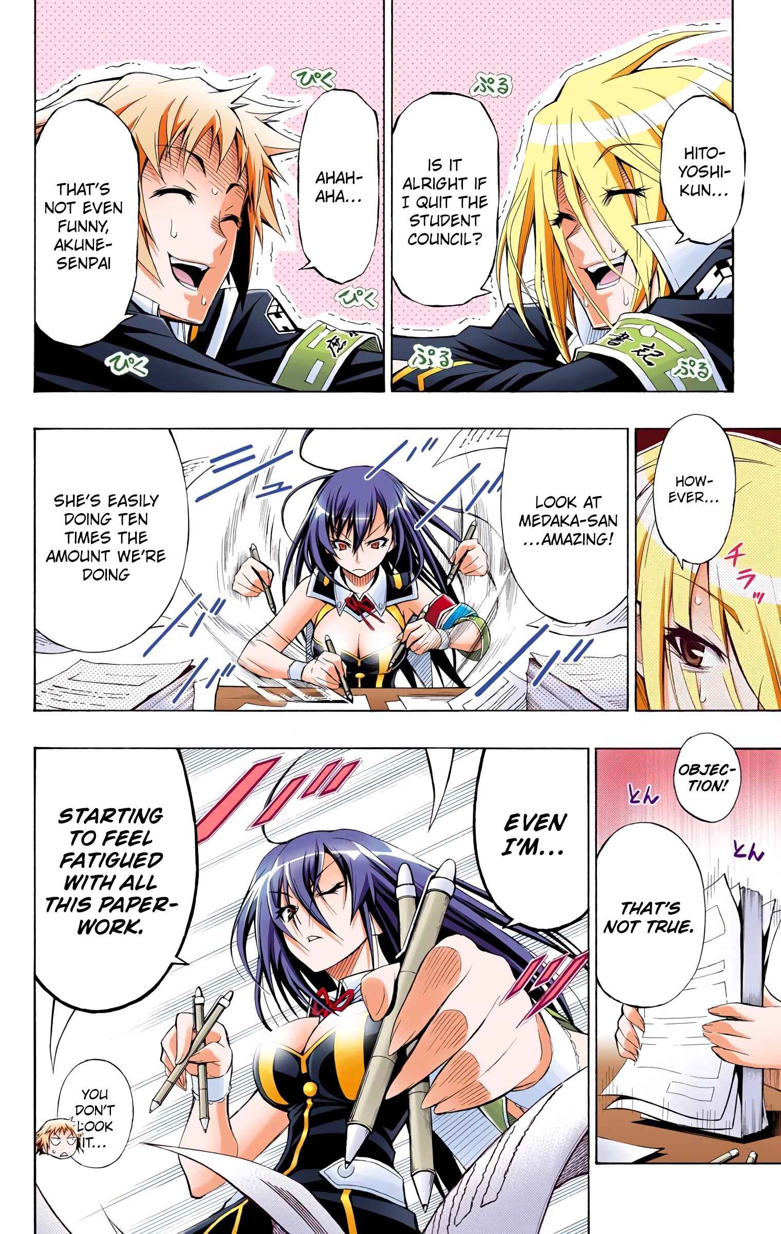 Page 2 Chapter 9 Medaka Box (Official Colored)