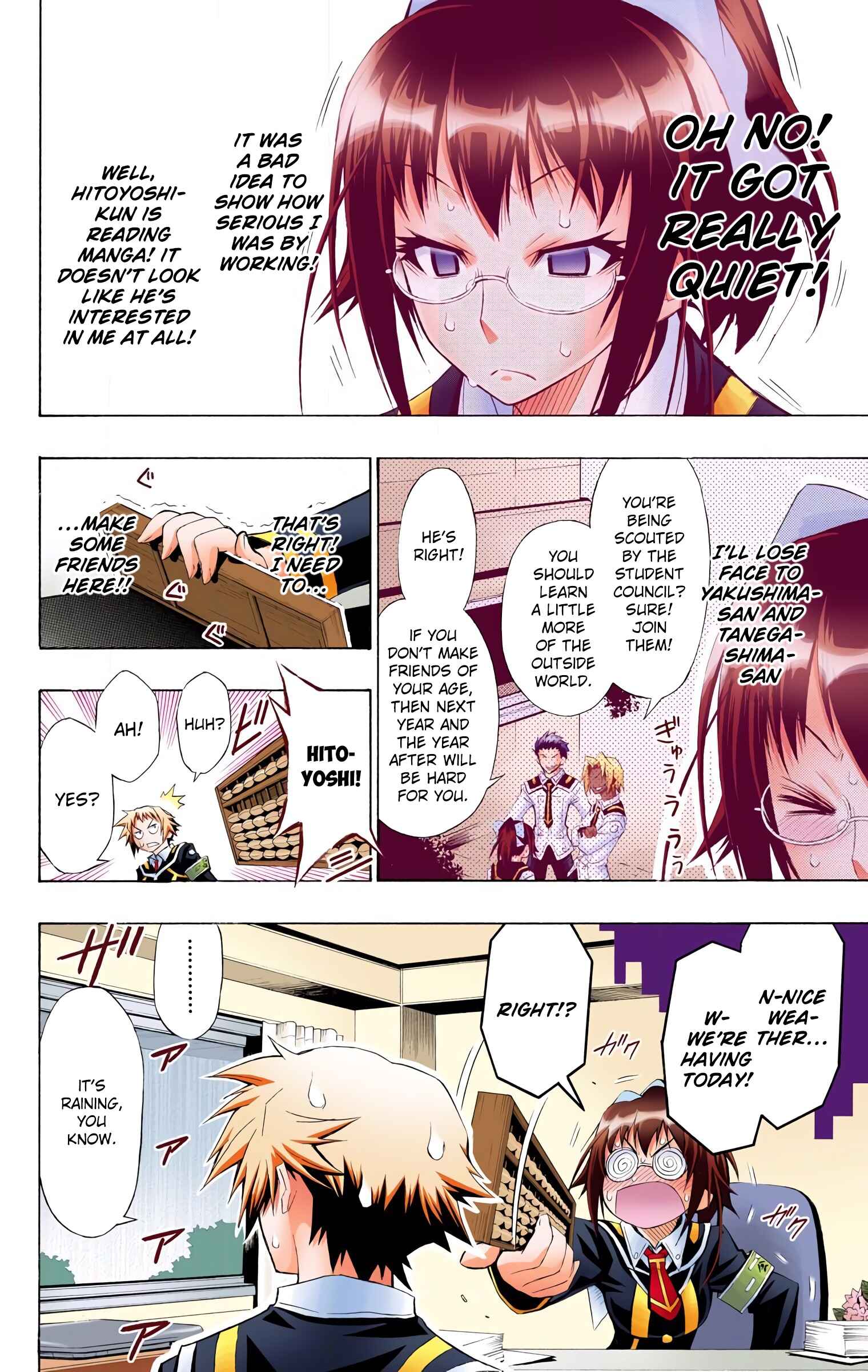 Page 8 Chapter 13 Medaka Box (Official Colored)