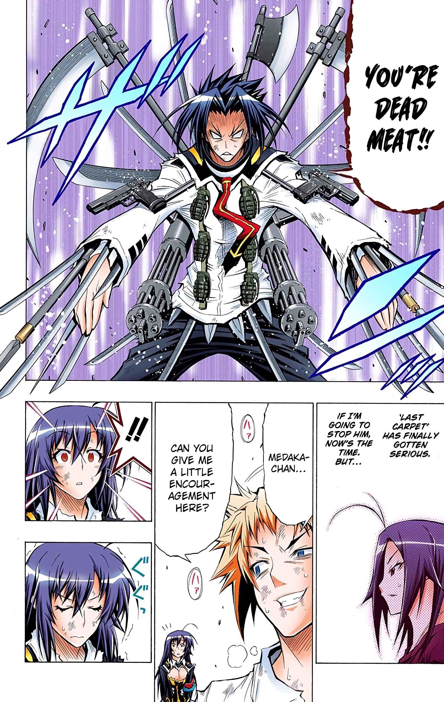 Page 12 Chapter 36 Medaka Box (Official Colored)
