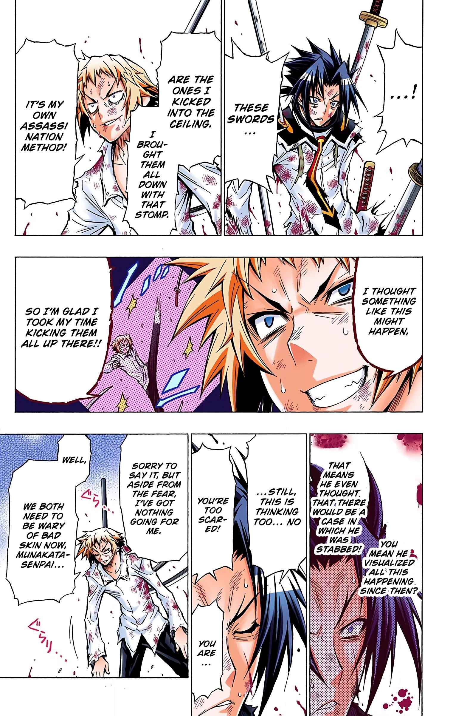 Page 17 Chapter 36 Medaka Box (Official Colored)