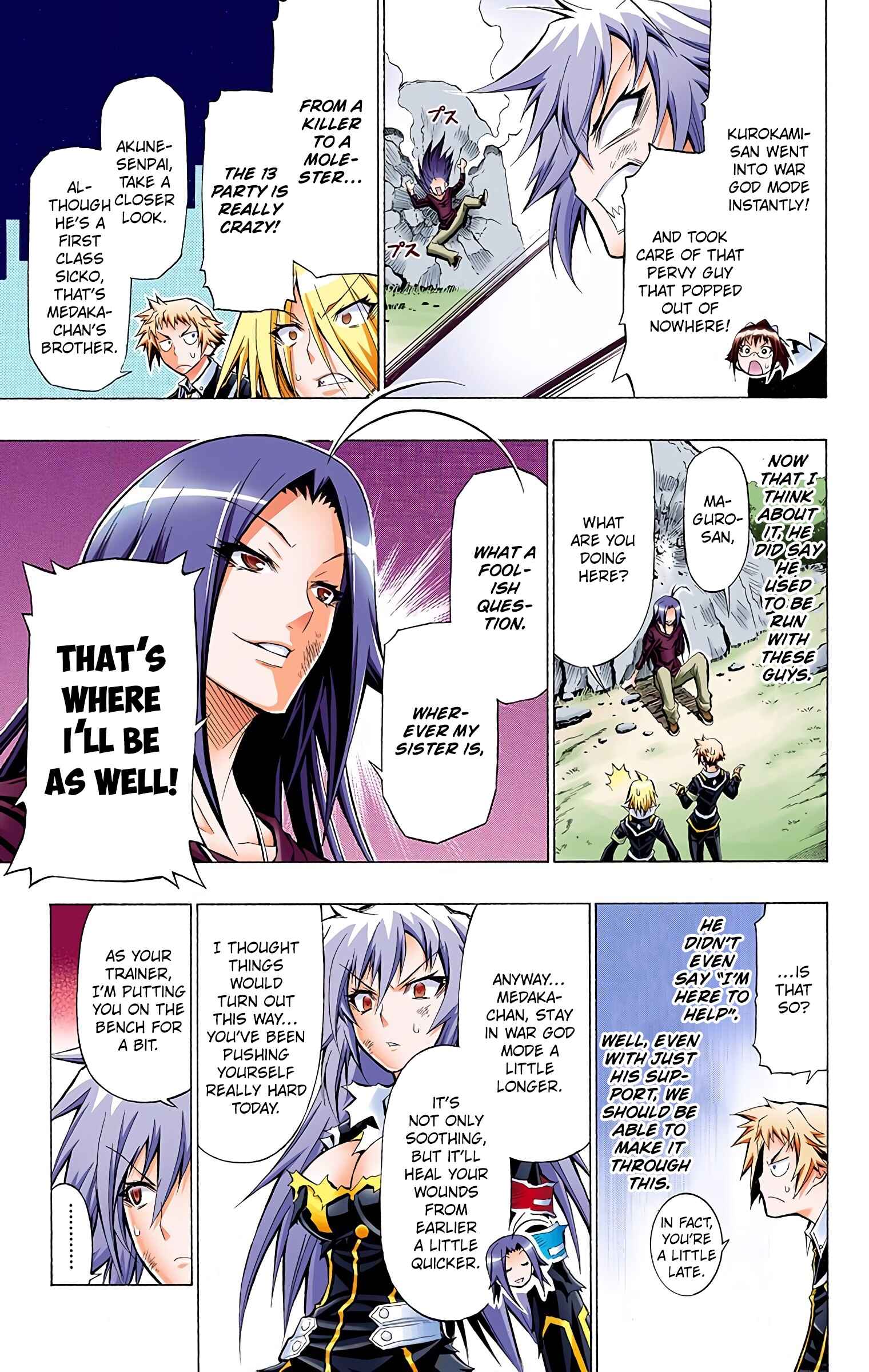 Page 14 Chapter 33 Medaka Box (Official Colored)