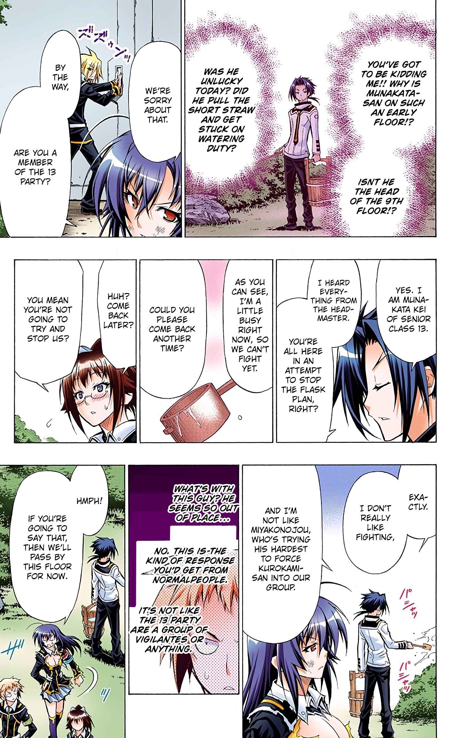 Page 4 Chapter 33 Medaka Box (Official Colored)
