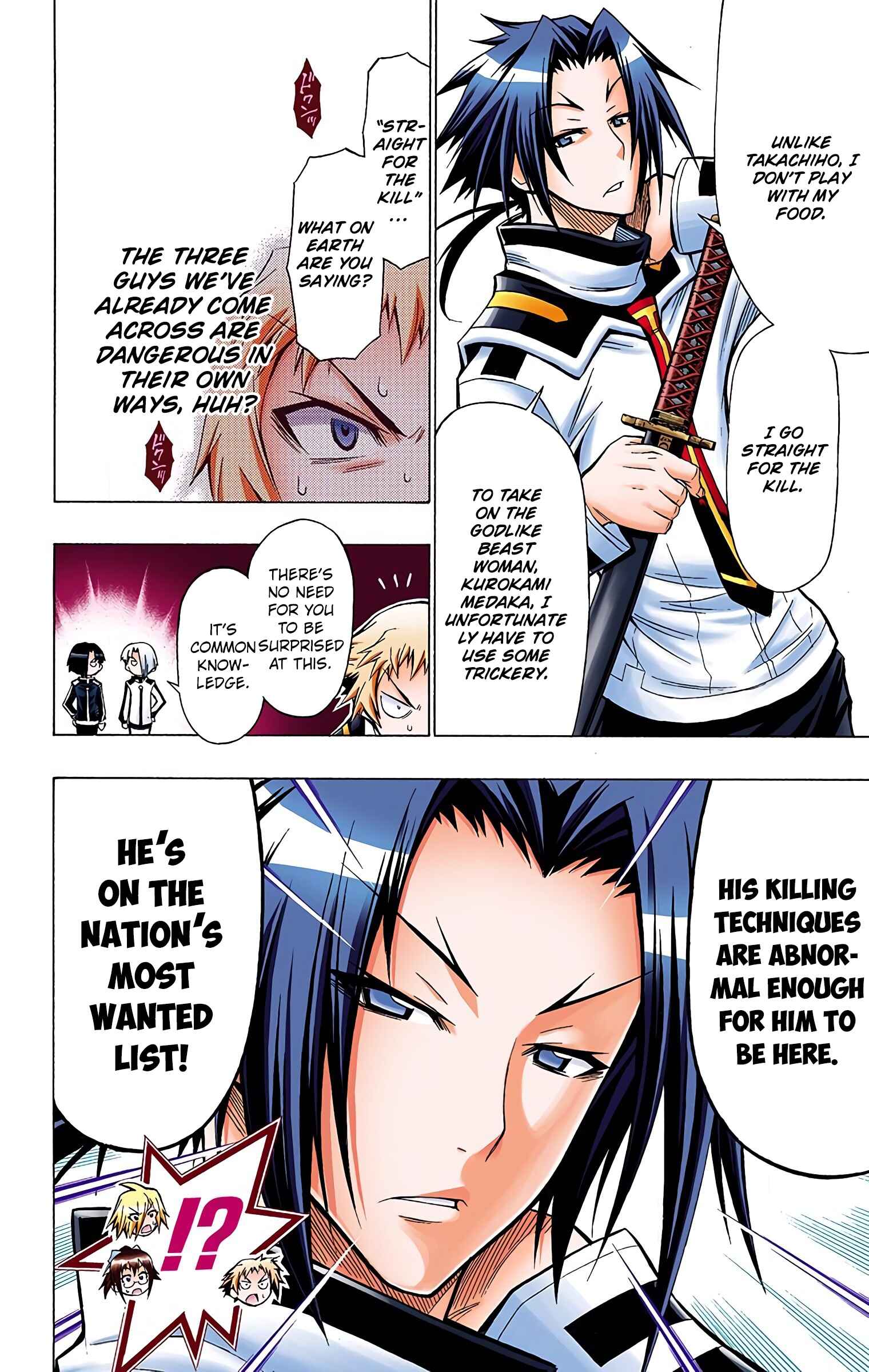 Page 9 Chapter 33 Medaka Box (Official Colored)