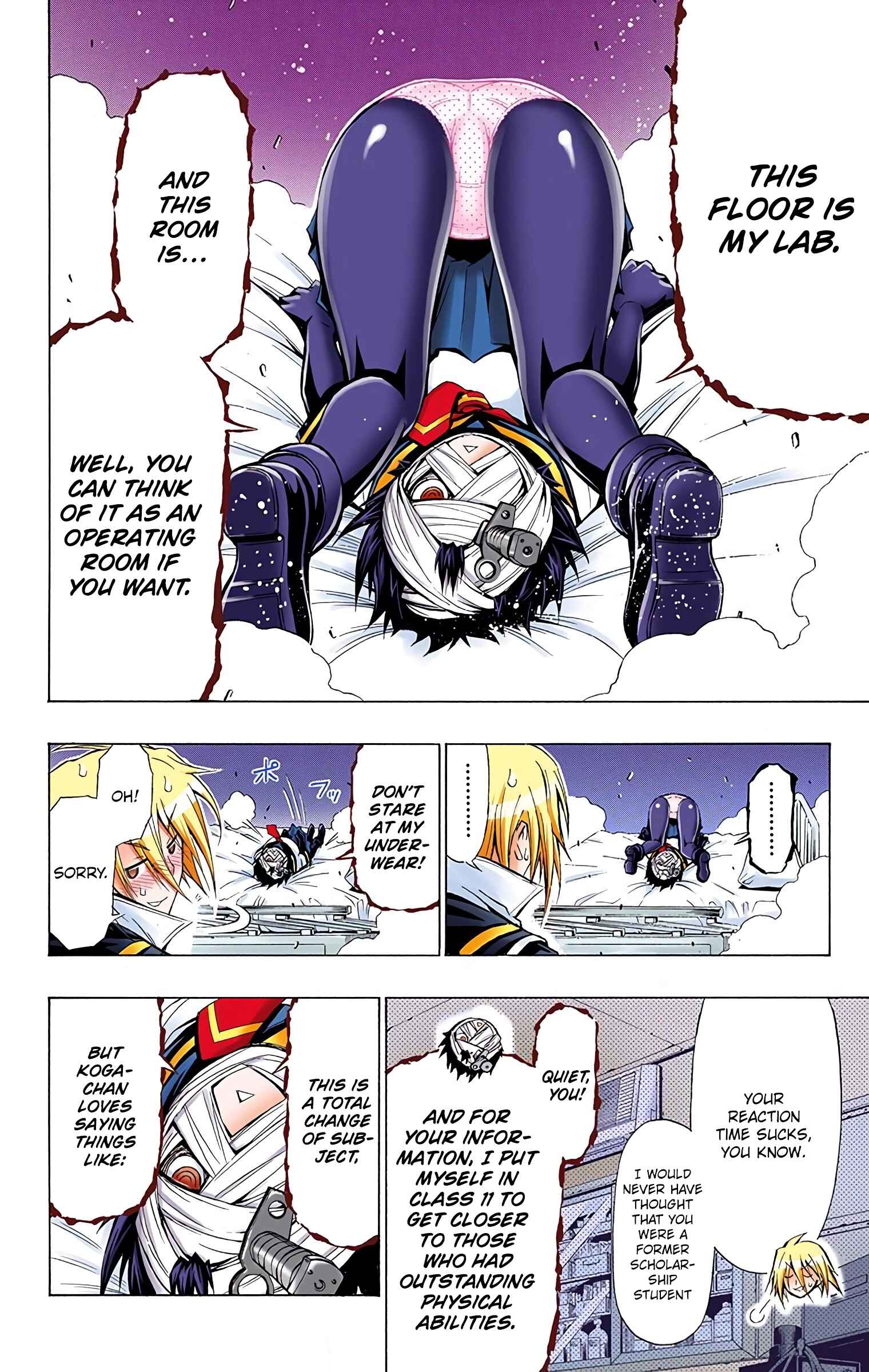 Page 9 Chapter 40 Medaka Box (Official Colored)