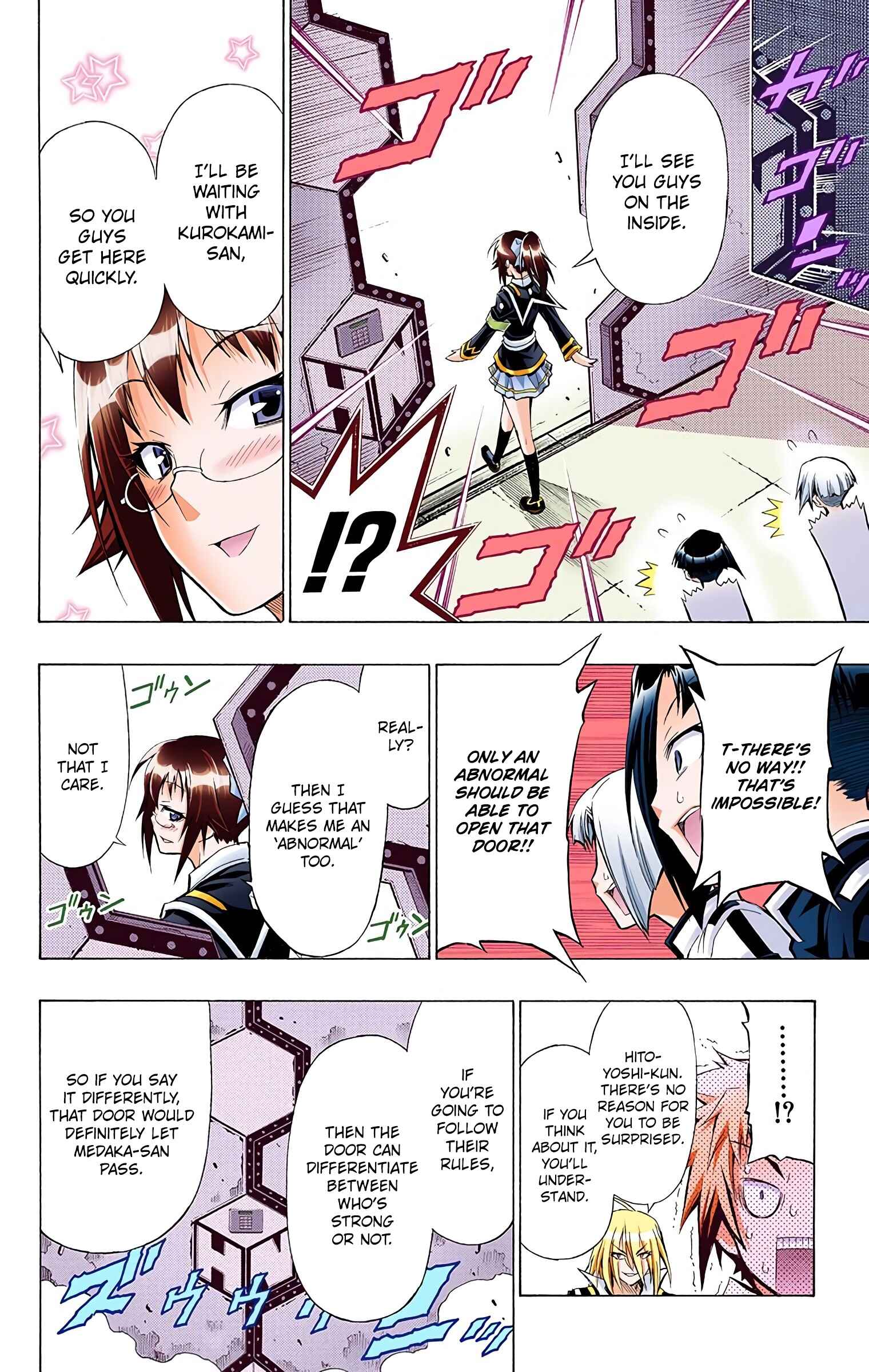 Page 14 Chapter 28 Medaka Box (Official Colored)