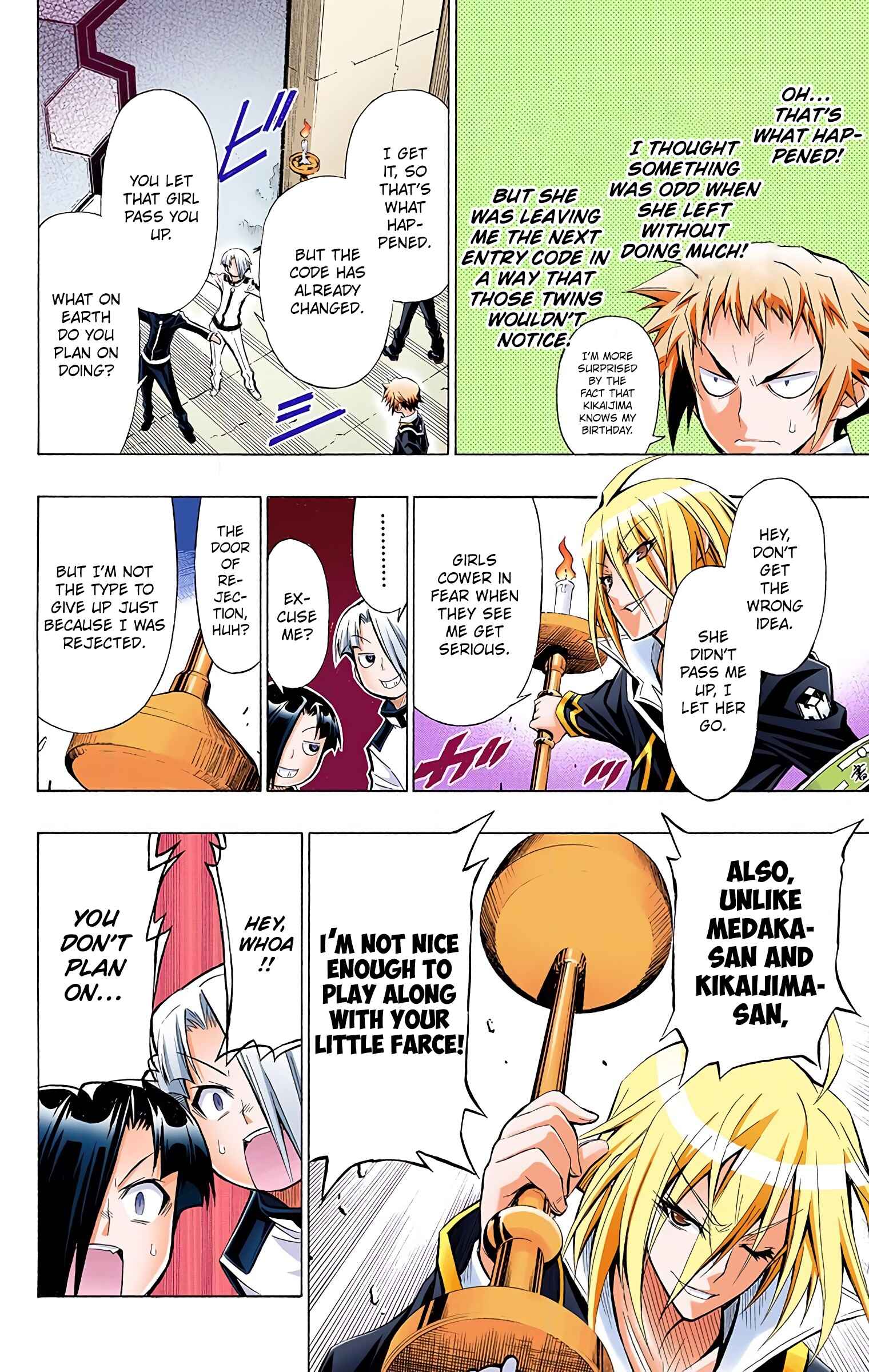 Page 16 Chapter 28 Medaka Box (Official Colored)