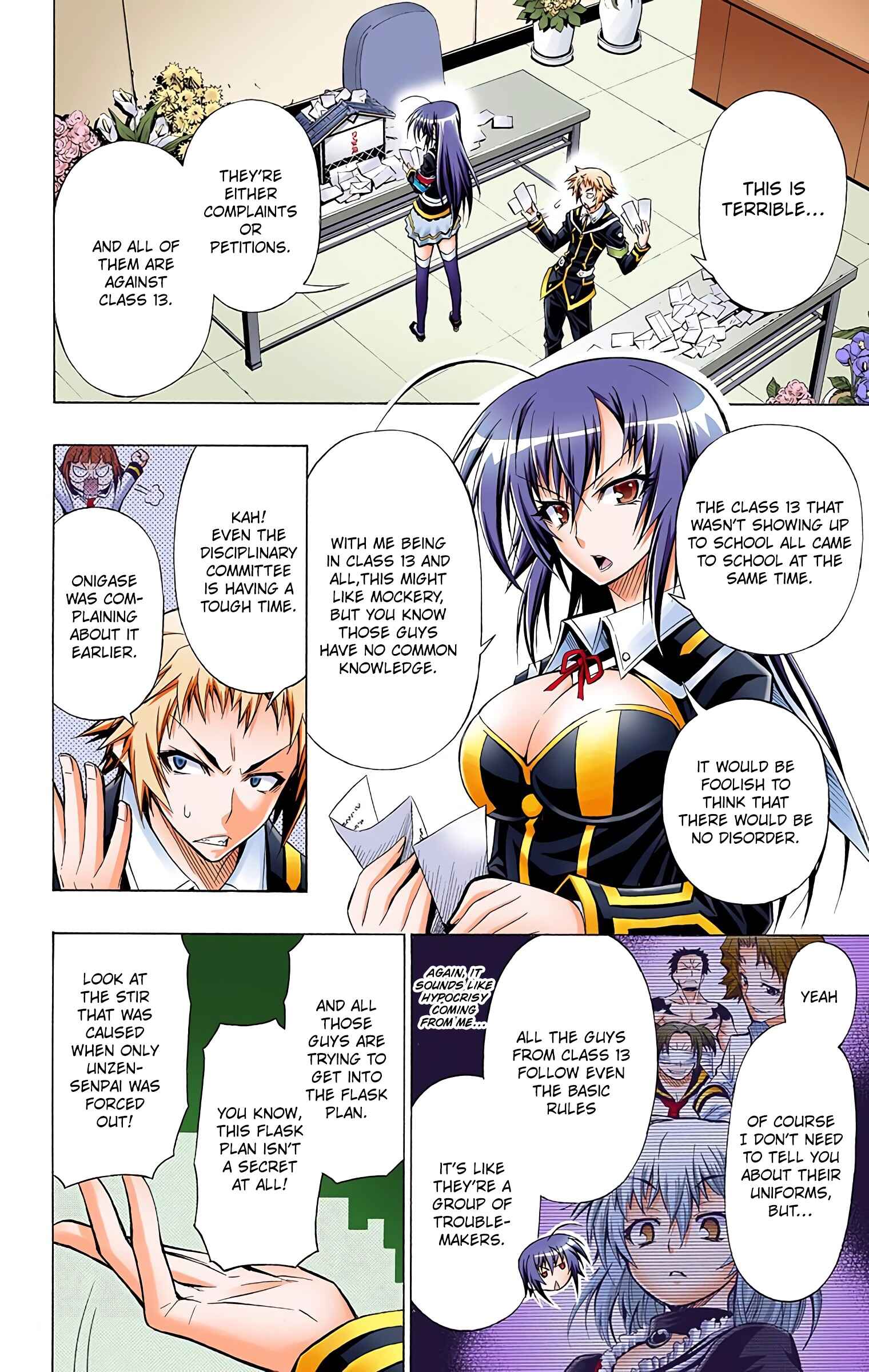 Page 2 Chapter 28 Medaka Box (Official Colored)