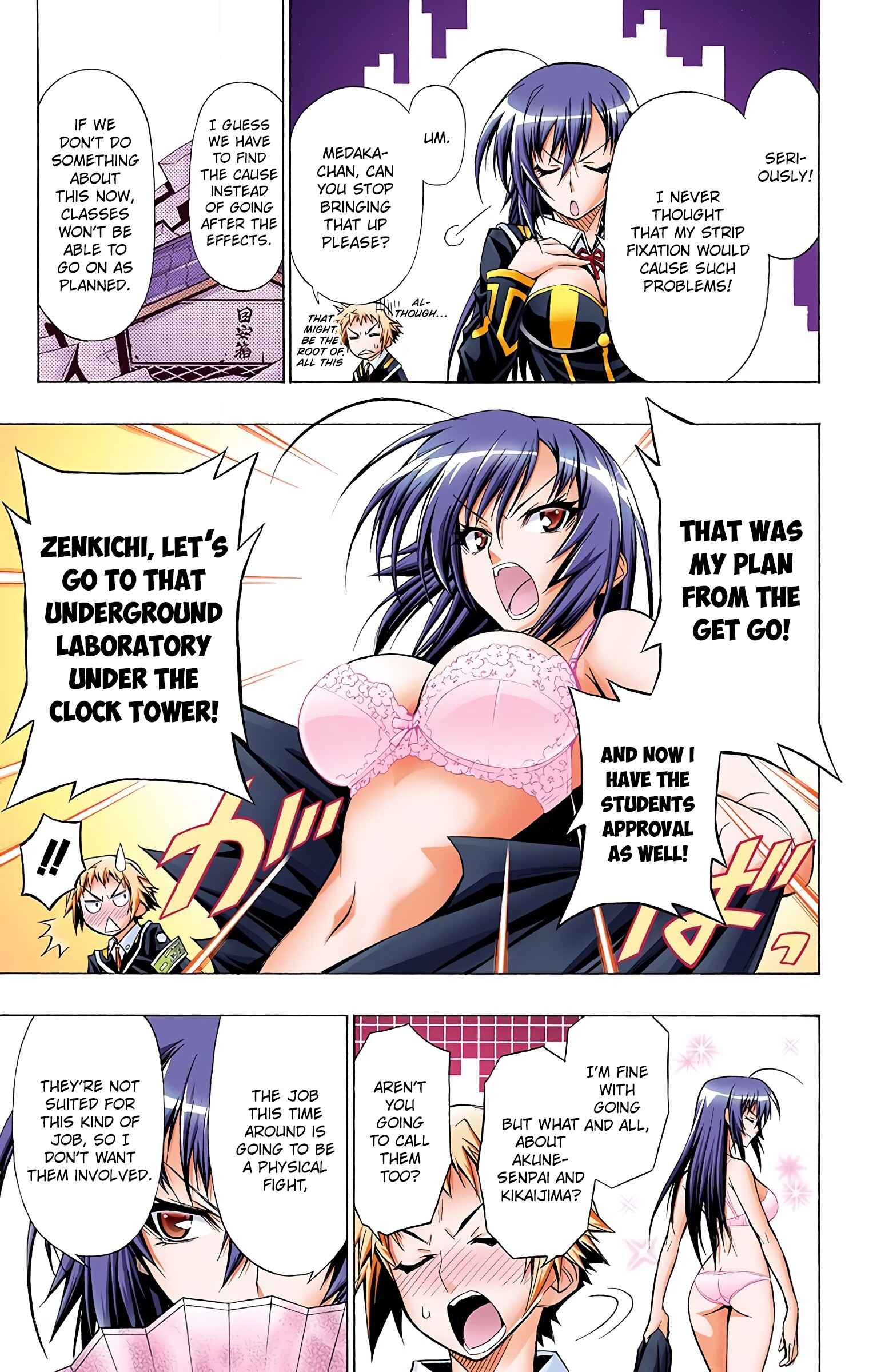 Page 3 Chapter 28 Medaka Box (Official Colored)