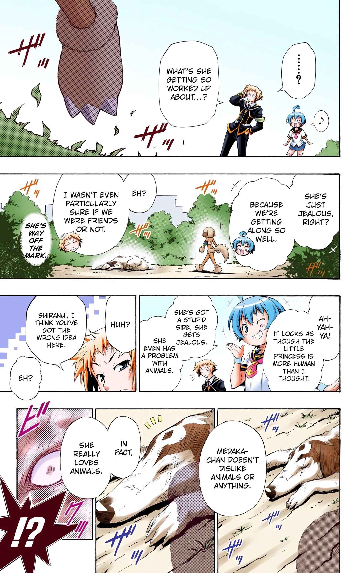 Page 19 Chapter 3 Medaka Box (Official Colored)