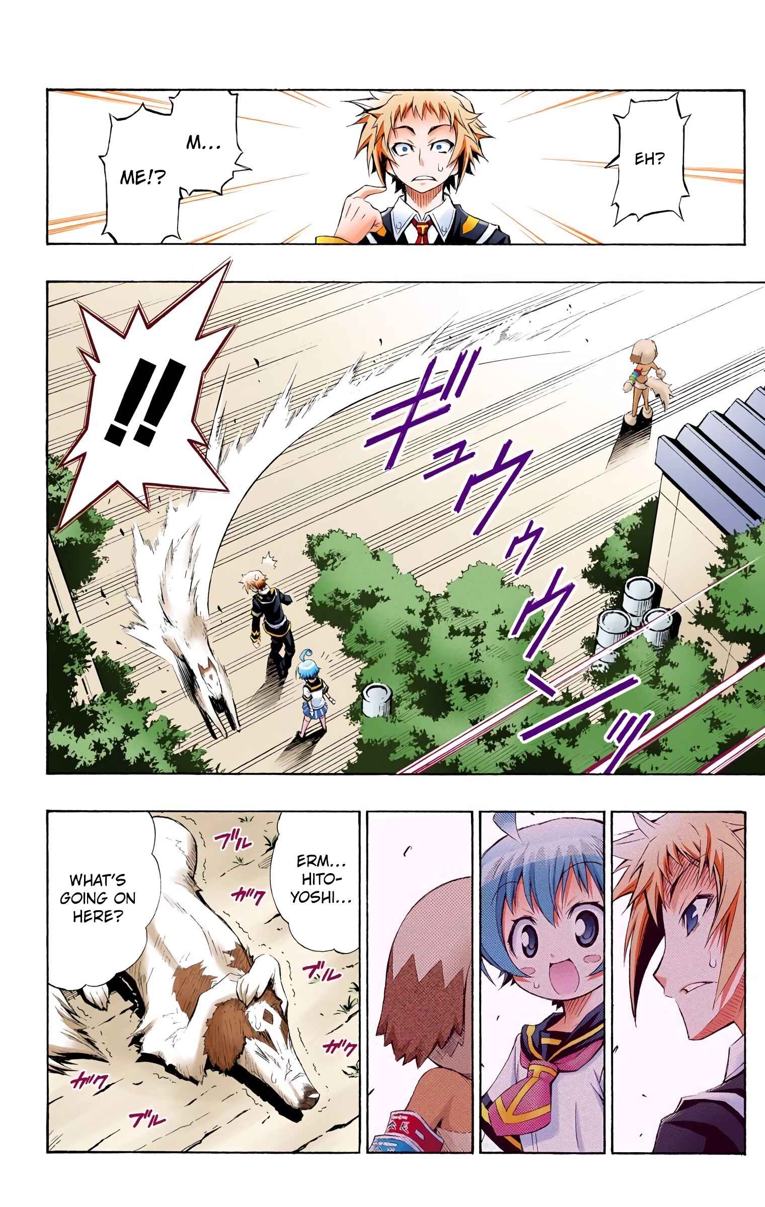Page 22 Chapter 3 Medaka Box (Official Colored)