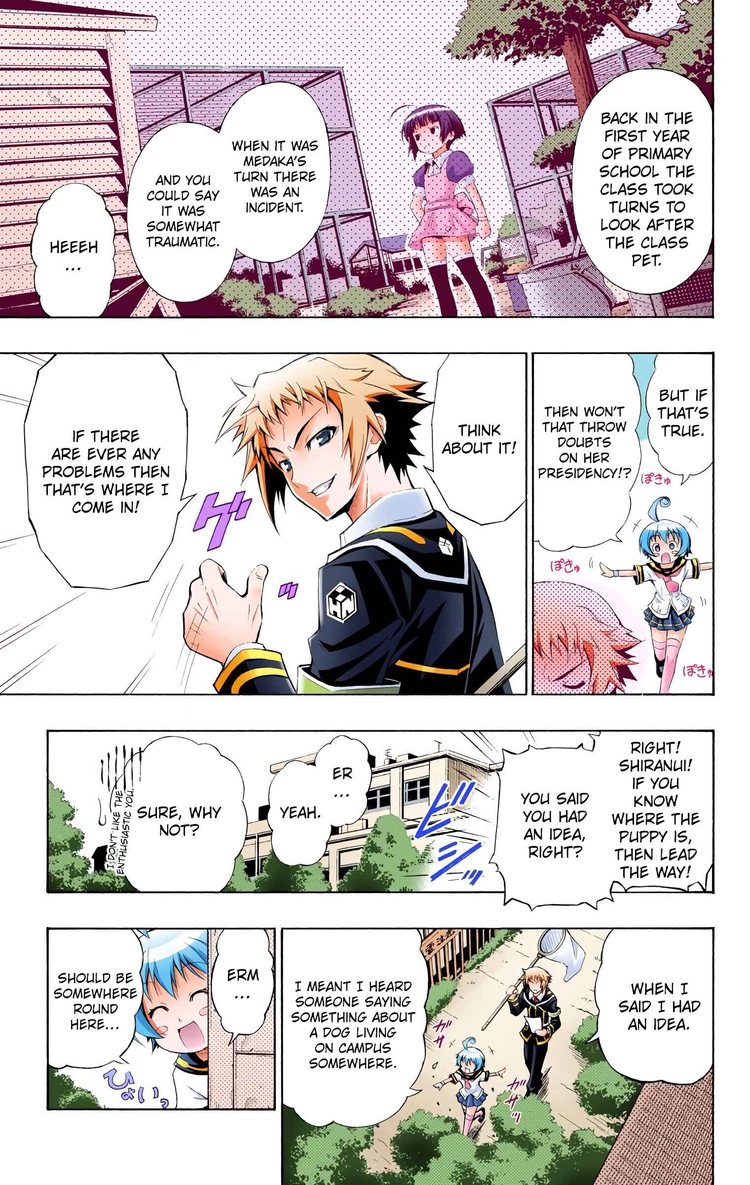 Page 5 Chapter 3 Medaka Box (Official Colored)