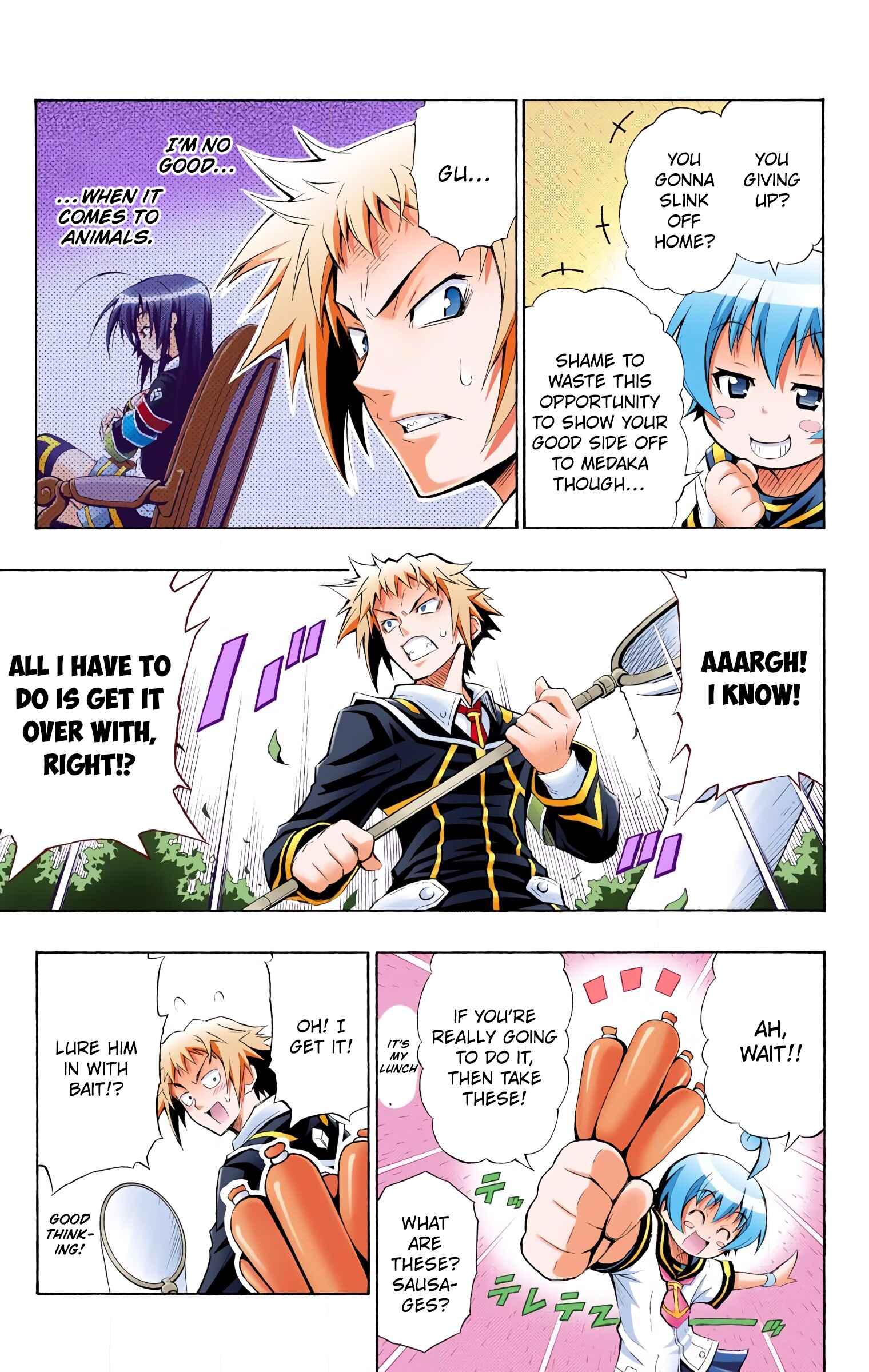 Page 9 Chapter 3 Medaka Box (Official Colored)