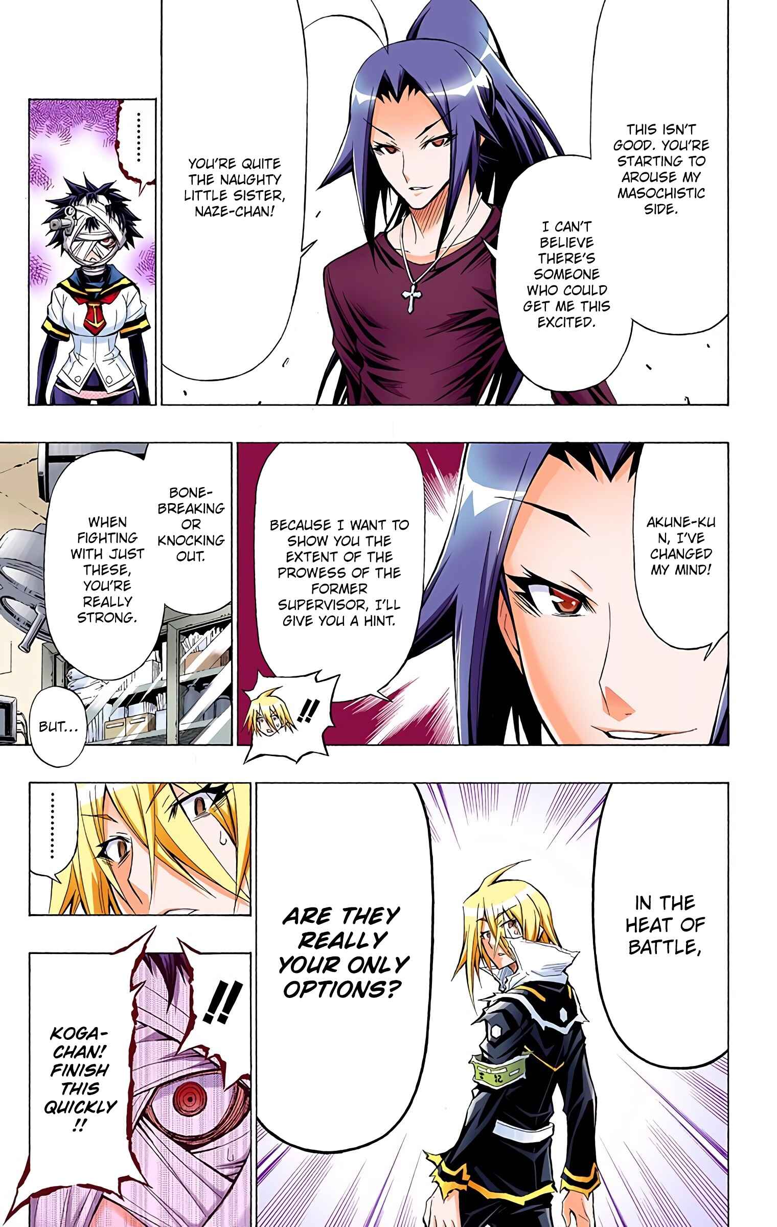 Page 13 Chapter 41 Medaka Box (Official Colored)