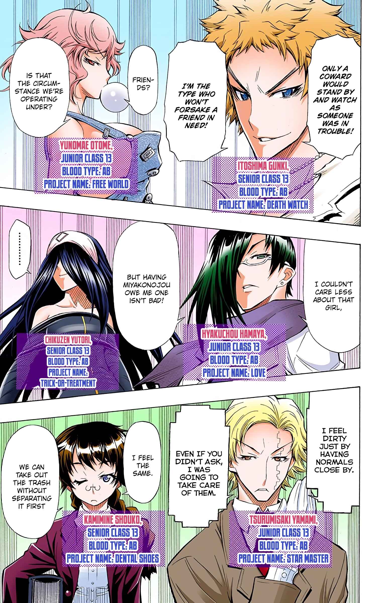 Page 15 Chapter 44 Medaka Box (Official Colored)