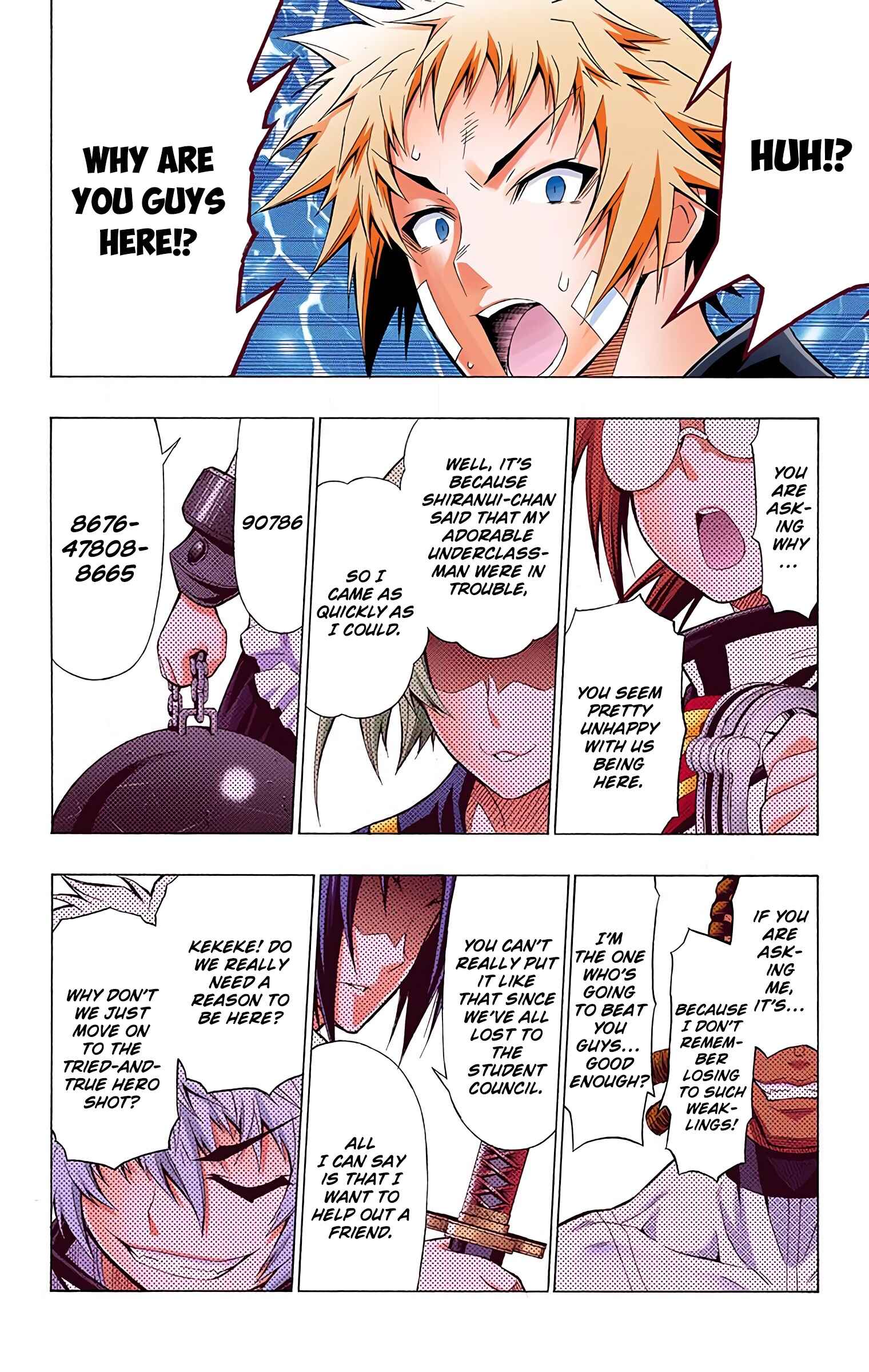 Page 18 Chapter 44 Medaka Box (Official Colored)