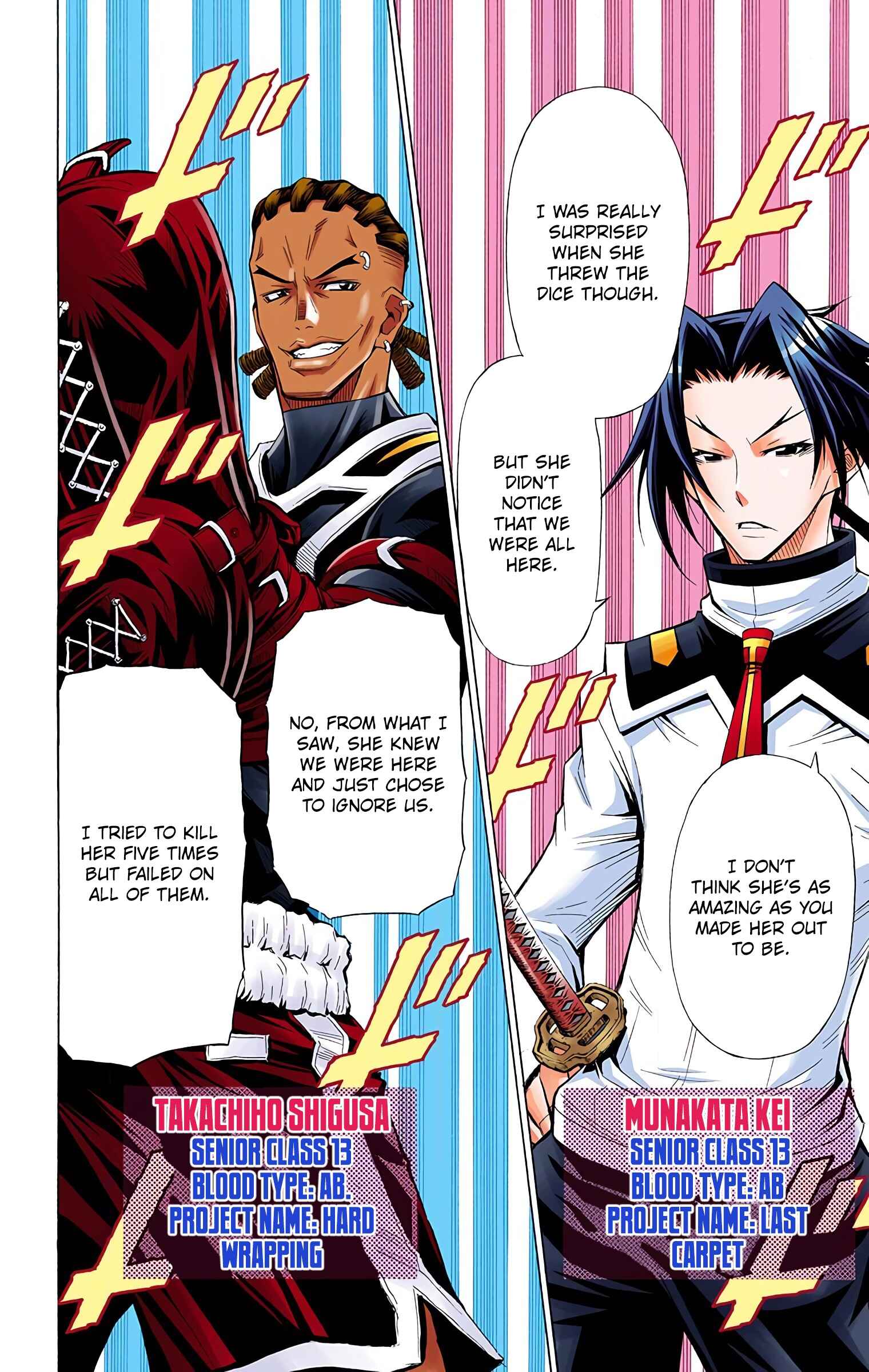 Page 15 Chapter 22 Medaka Box (Official Colored)