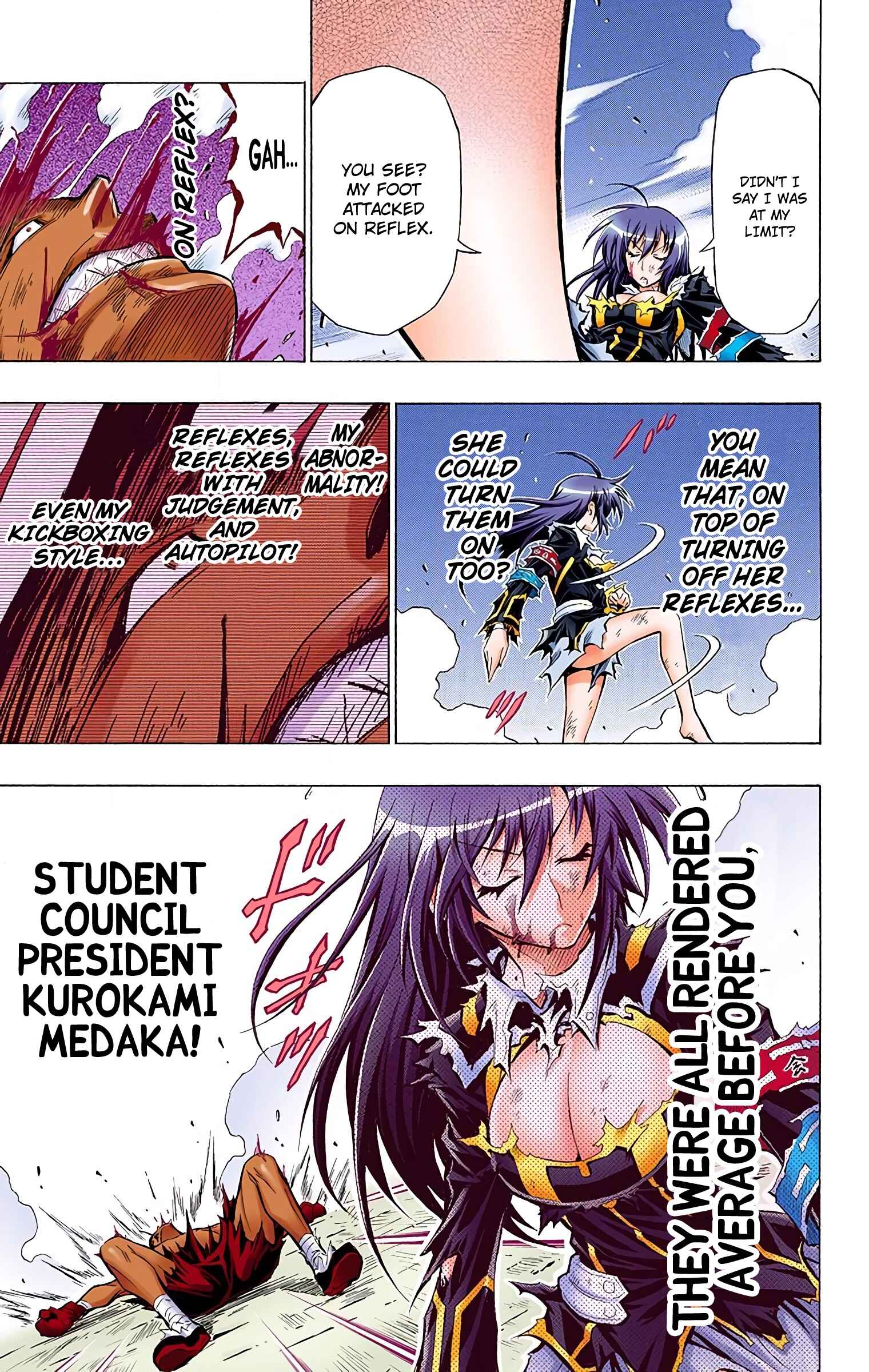 Page 14 Chapter 32 Medaka Box (Official Colored)