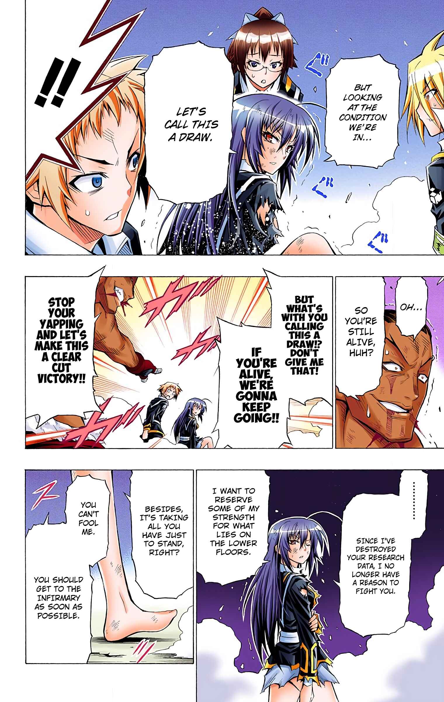 Page 4 Chapter 32 Medaka Box (Official Colored)