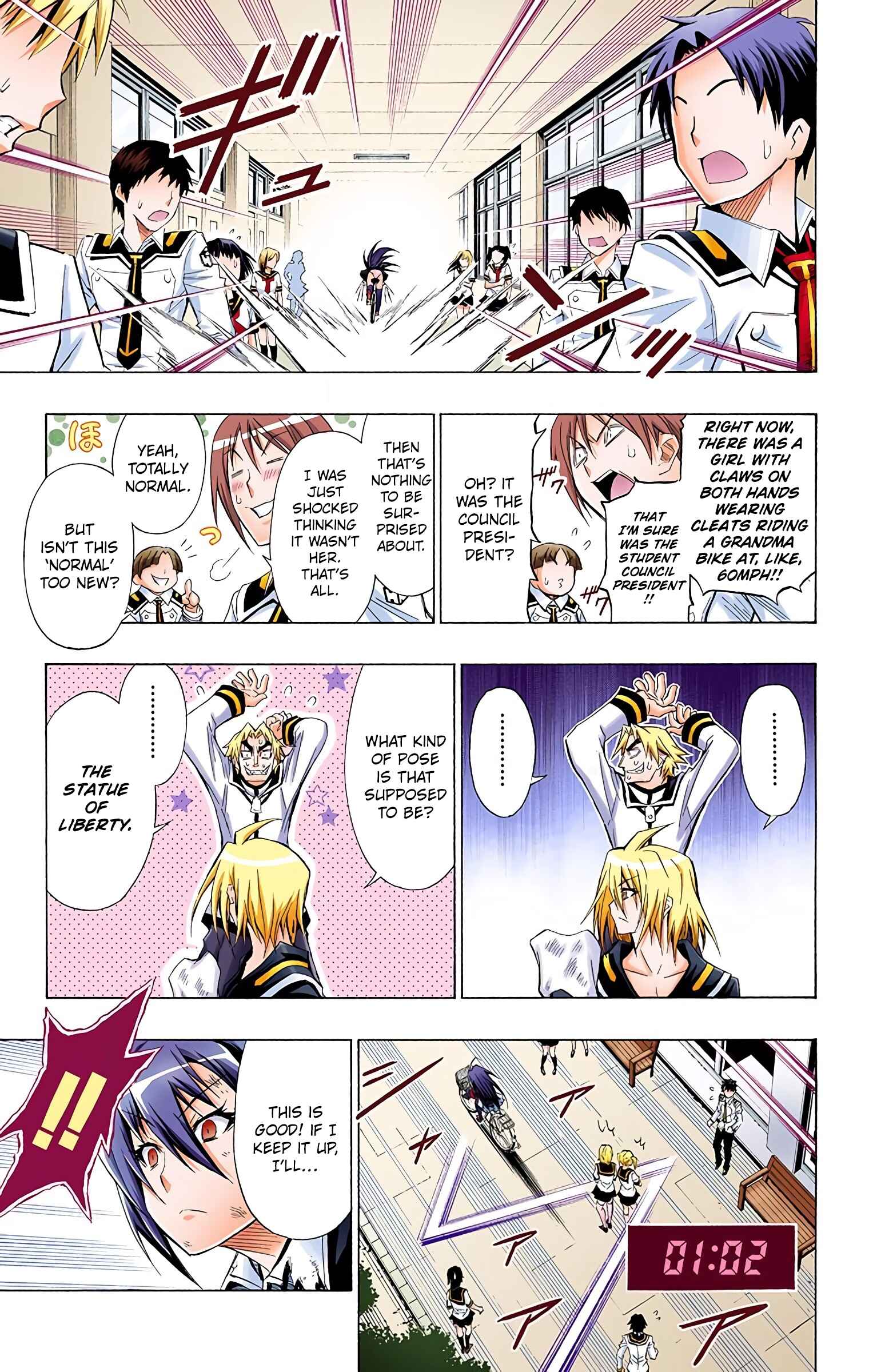 Page 13 Chapter 17 Medaka Box (Official Colored)