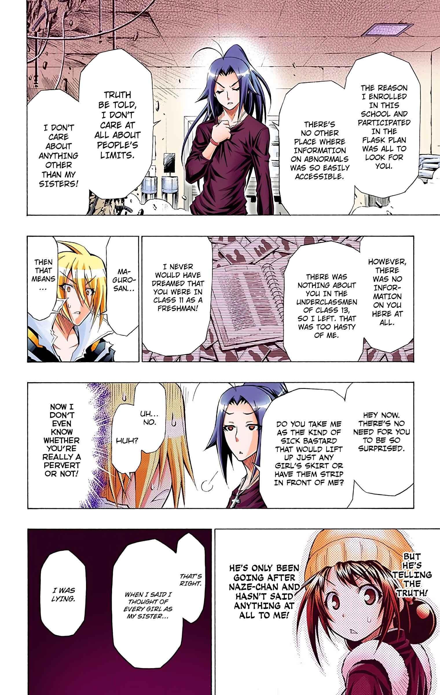Page 16 Chapter 42 Medaka Box (Official Colored)