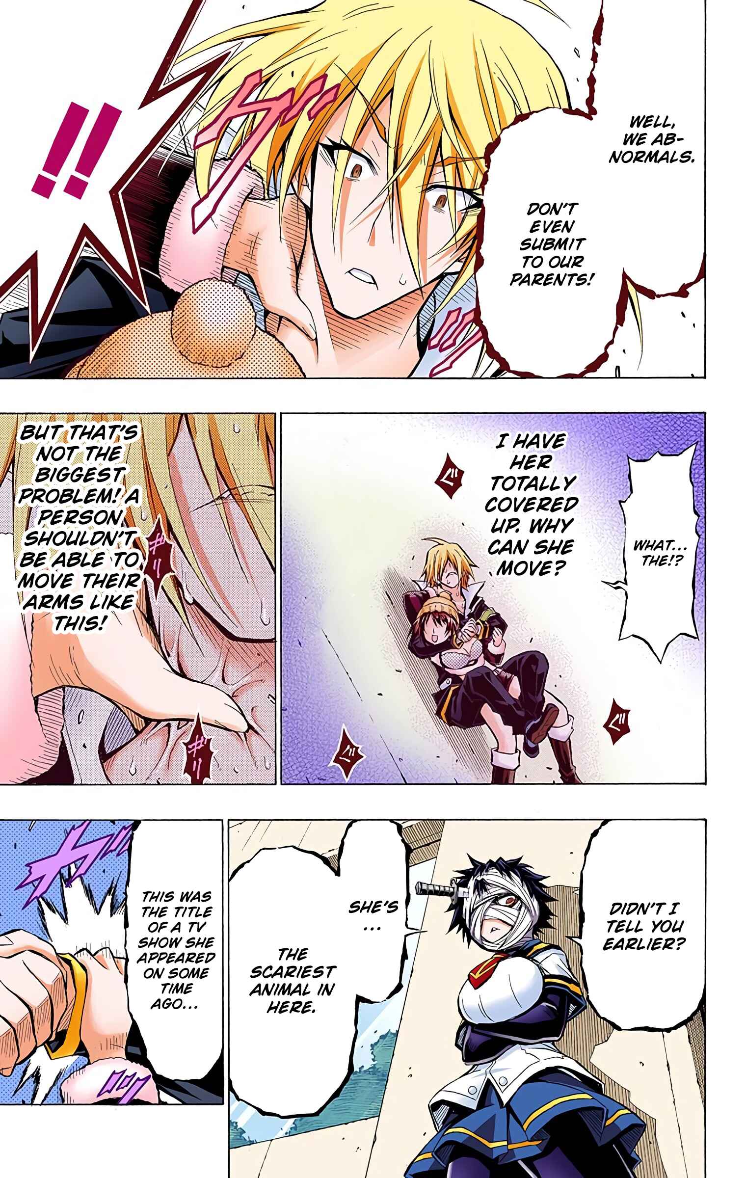 Page 19 Chapter 39 Medaka Box (Official Colored)