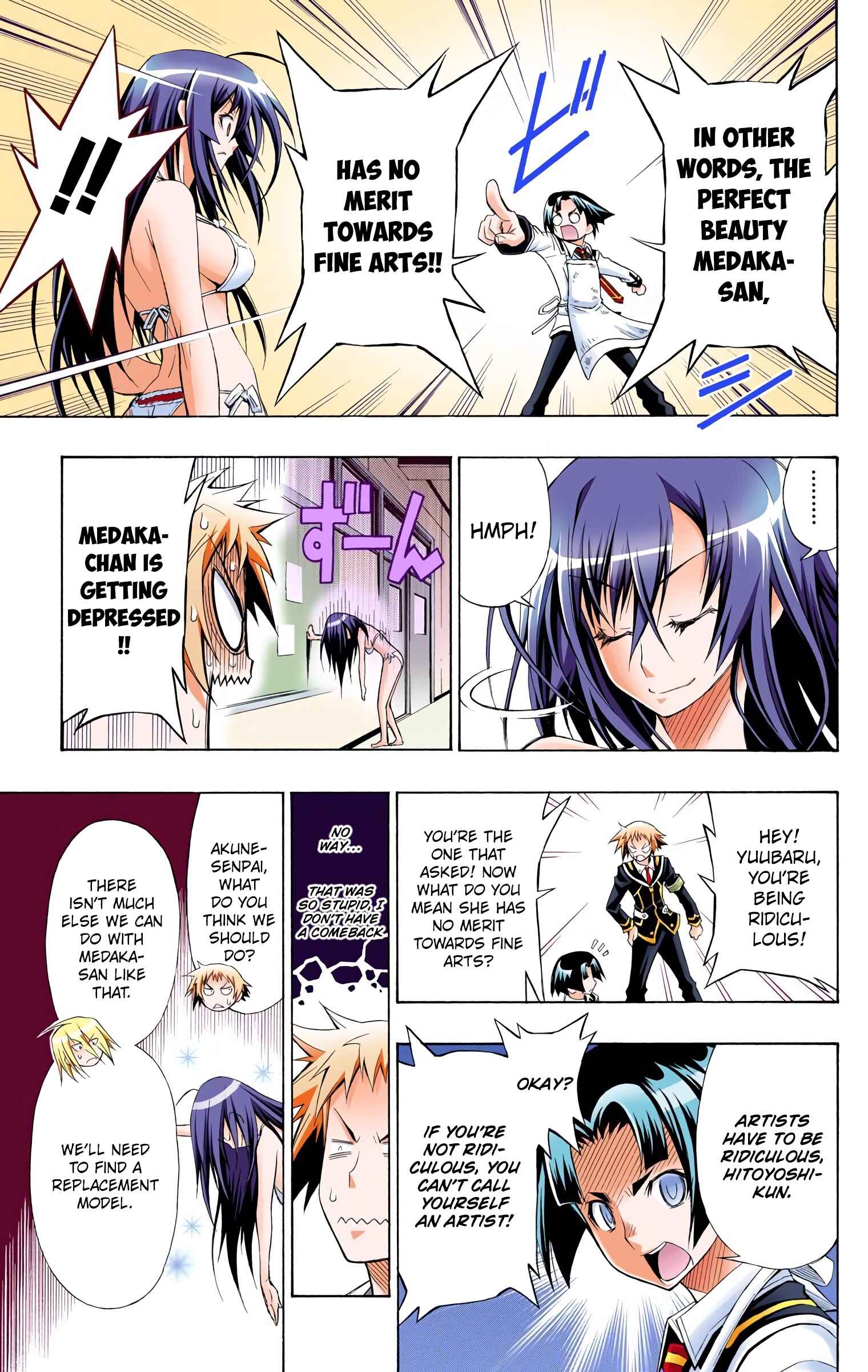 Page 6 Chapter 8 Medaka Box (Official Colored)
