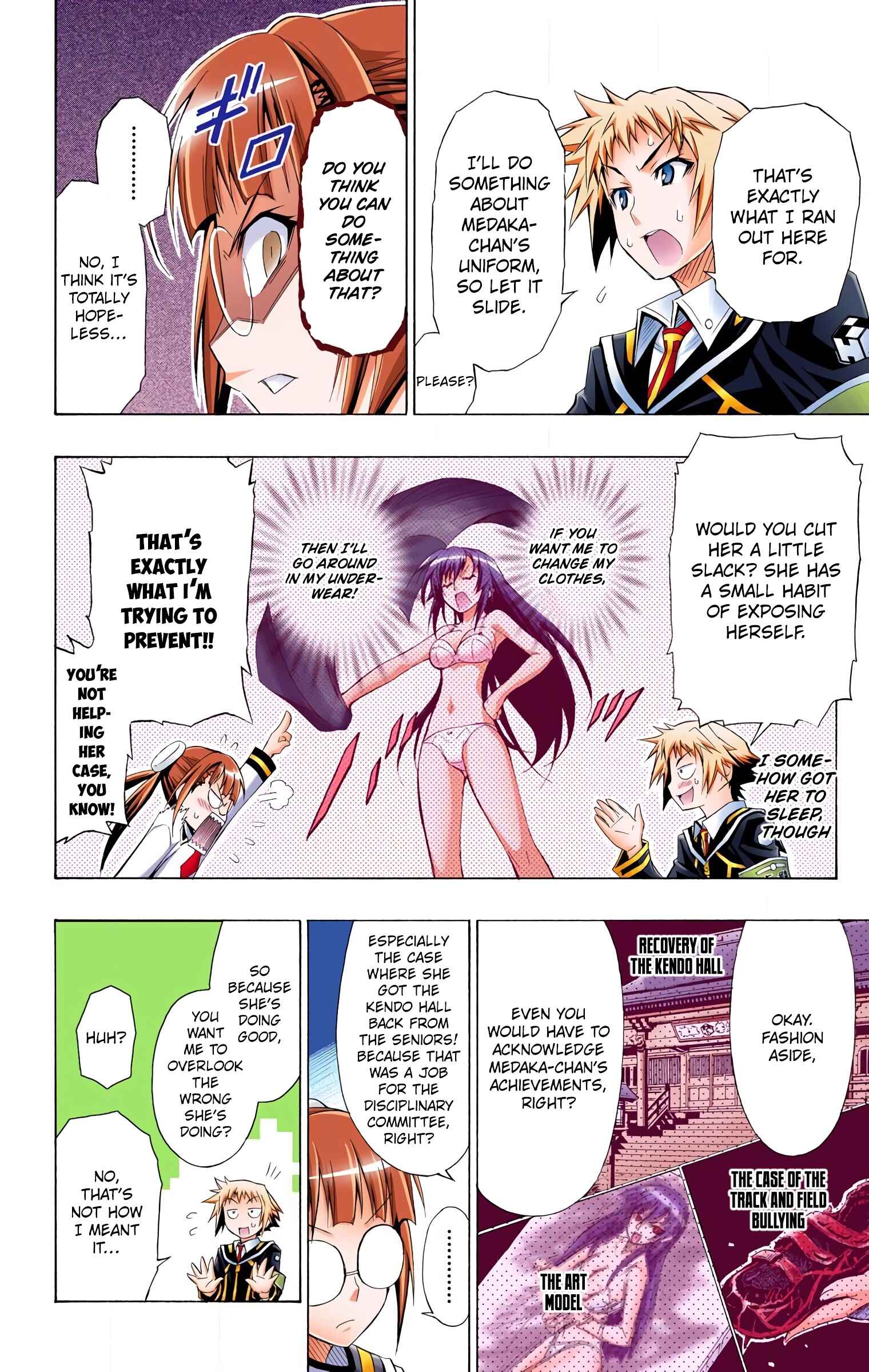 Page 12 Chapter 14 Medaka Box (Official Colored)