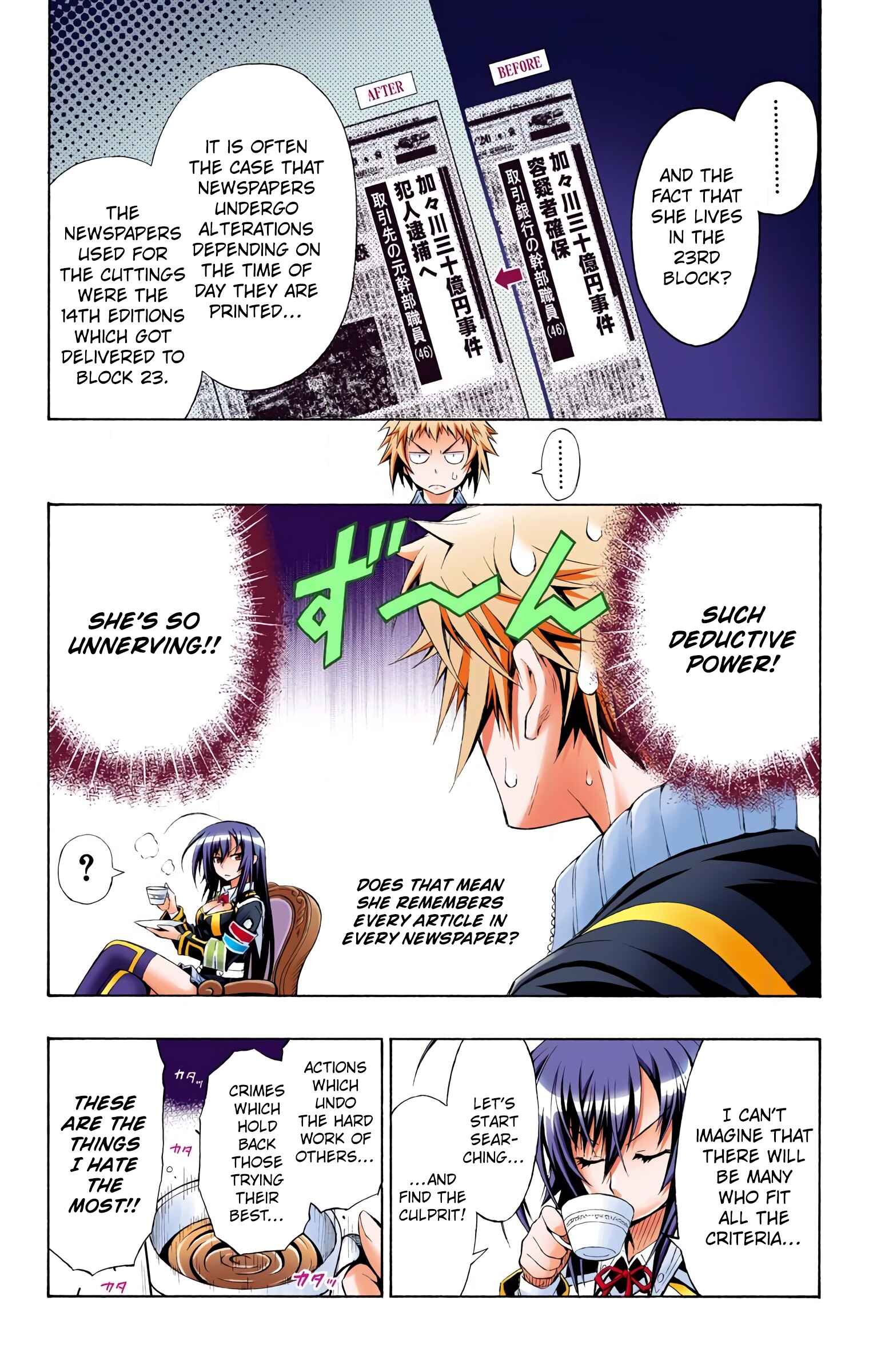 Page 10 Chapter 2 Medaka Box (Official Colored)