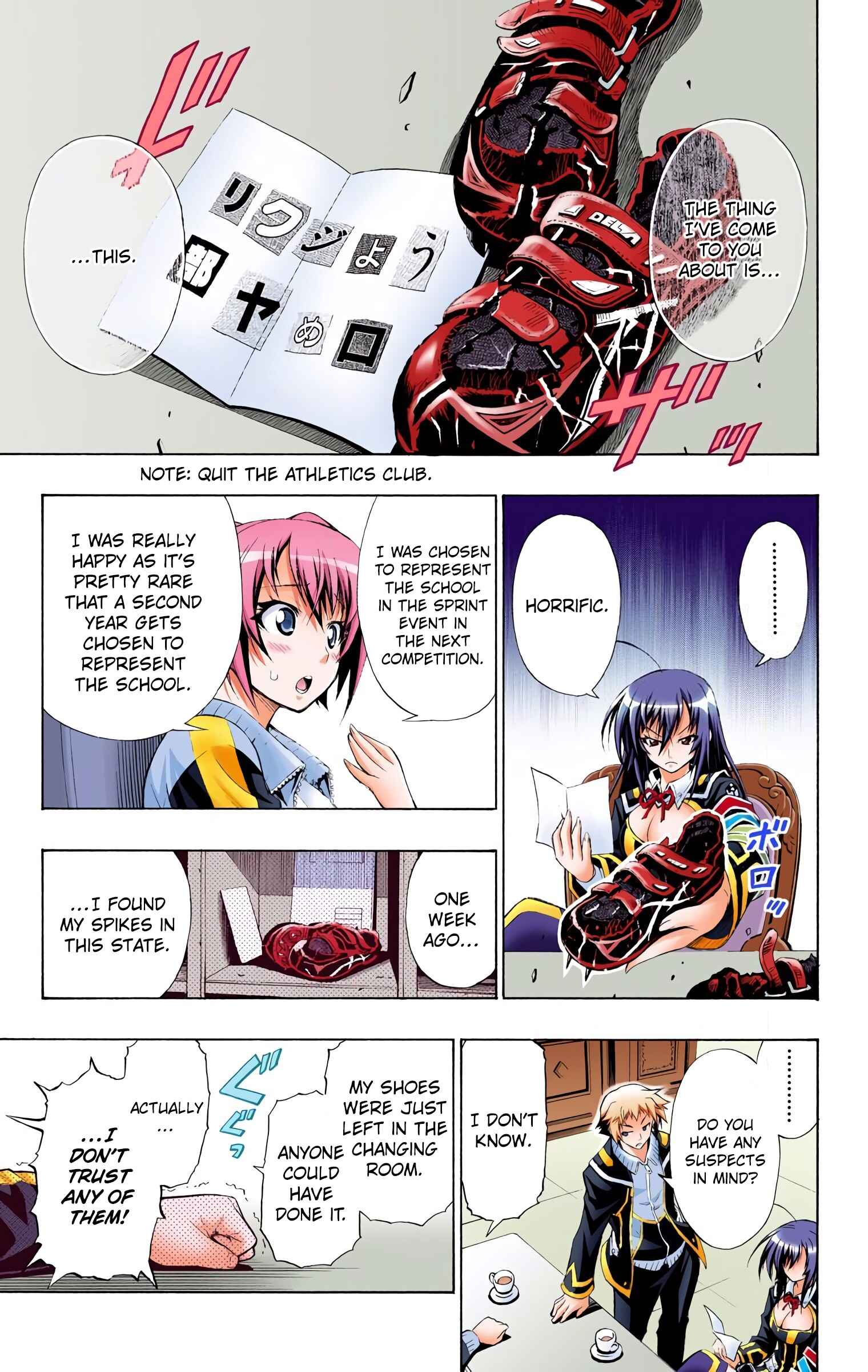 Page 5 Chapter 2 Medaka Box (Official Colored)